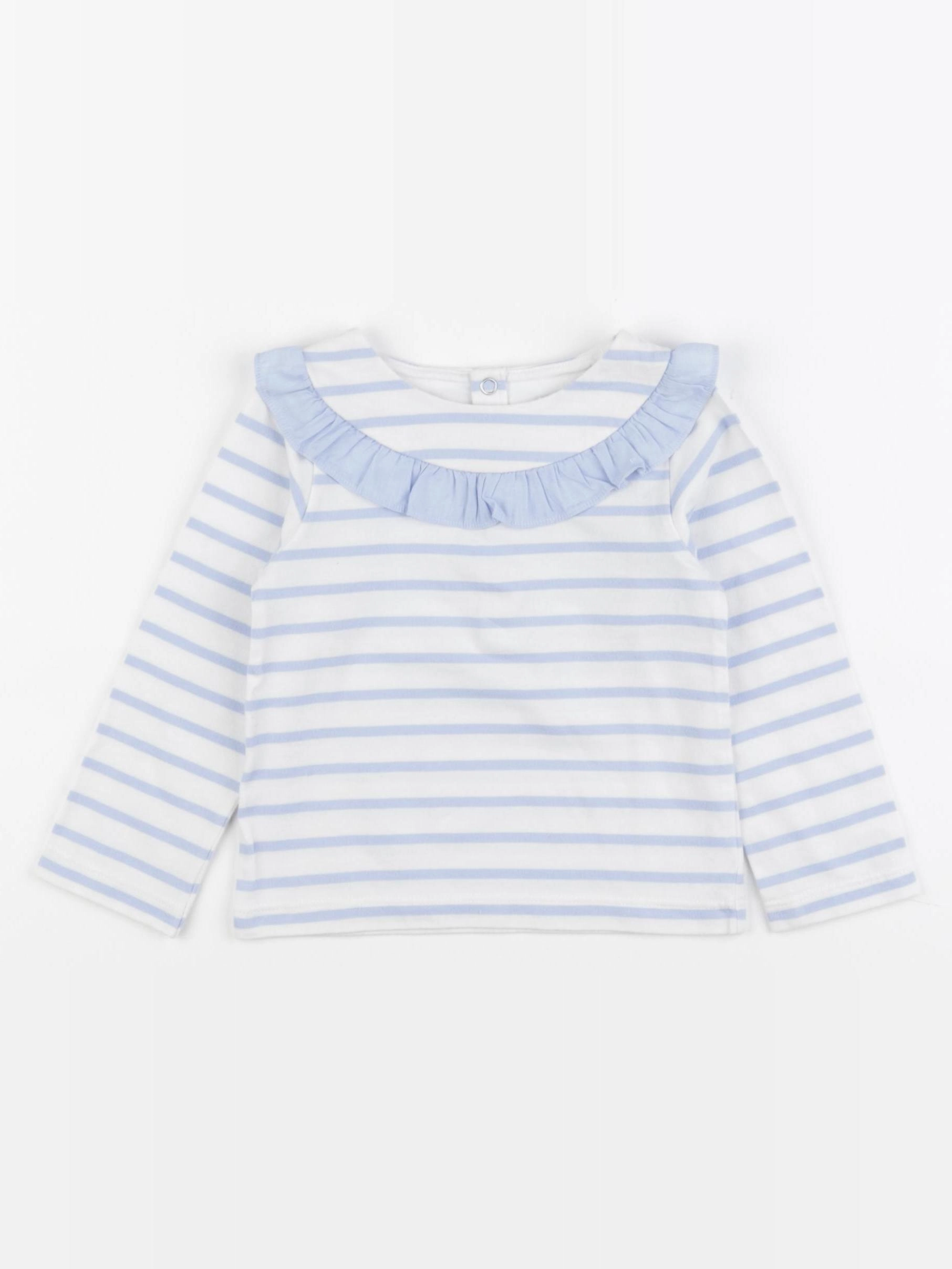 Jacadi - tee-shirt bleu - 24 mois