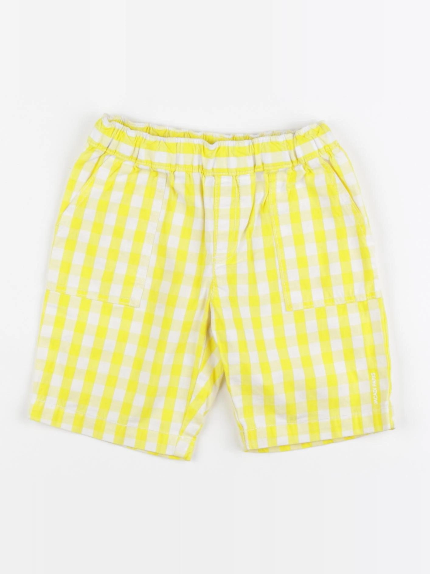Jacadi - short jaune, blanc - 24 mois