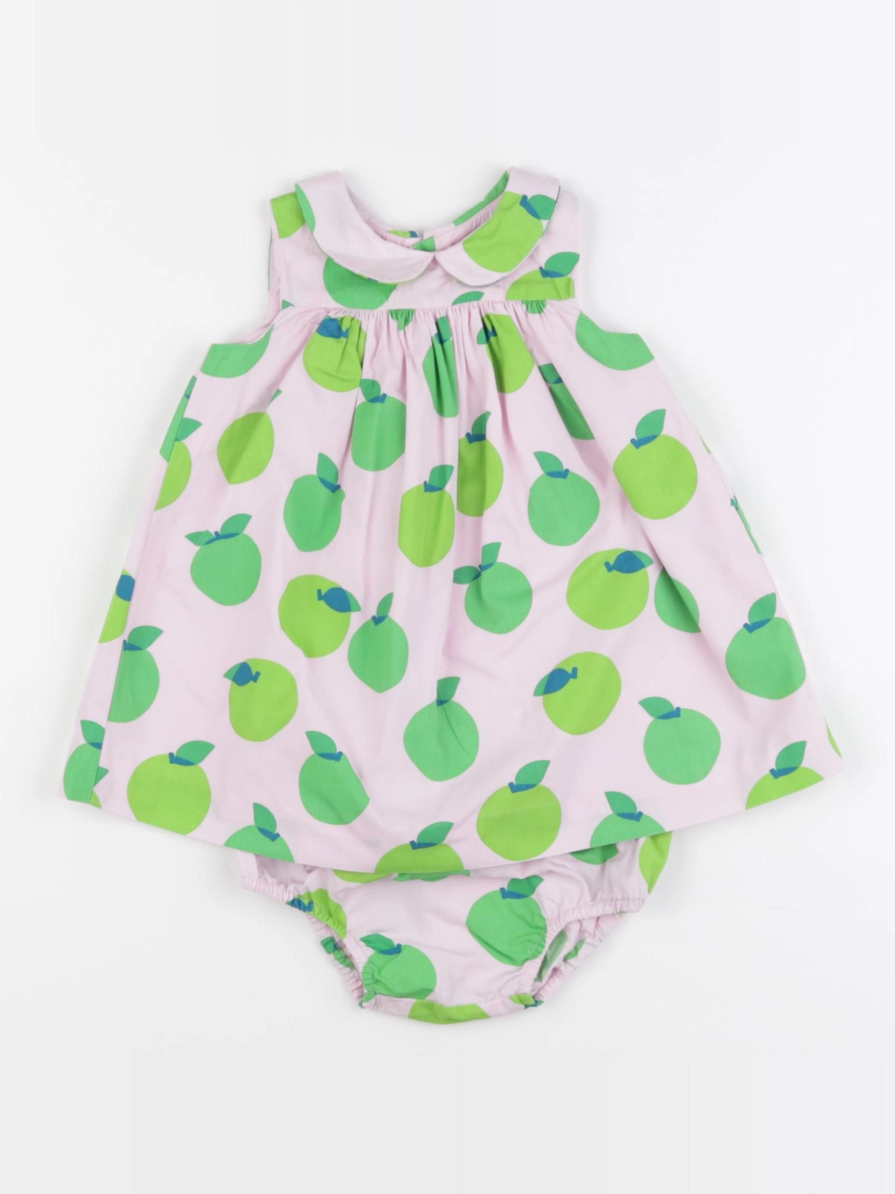 Jacadi - robe vert - 6 mois