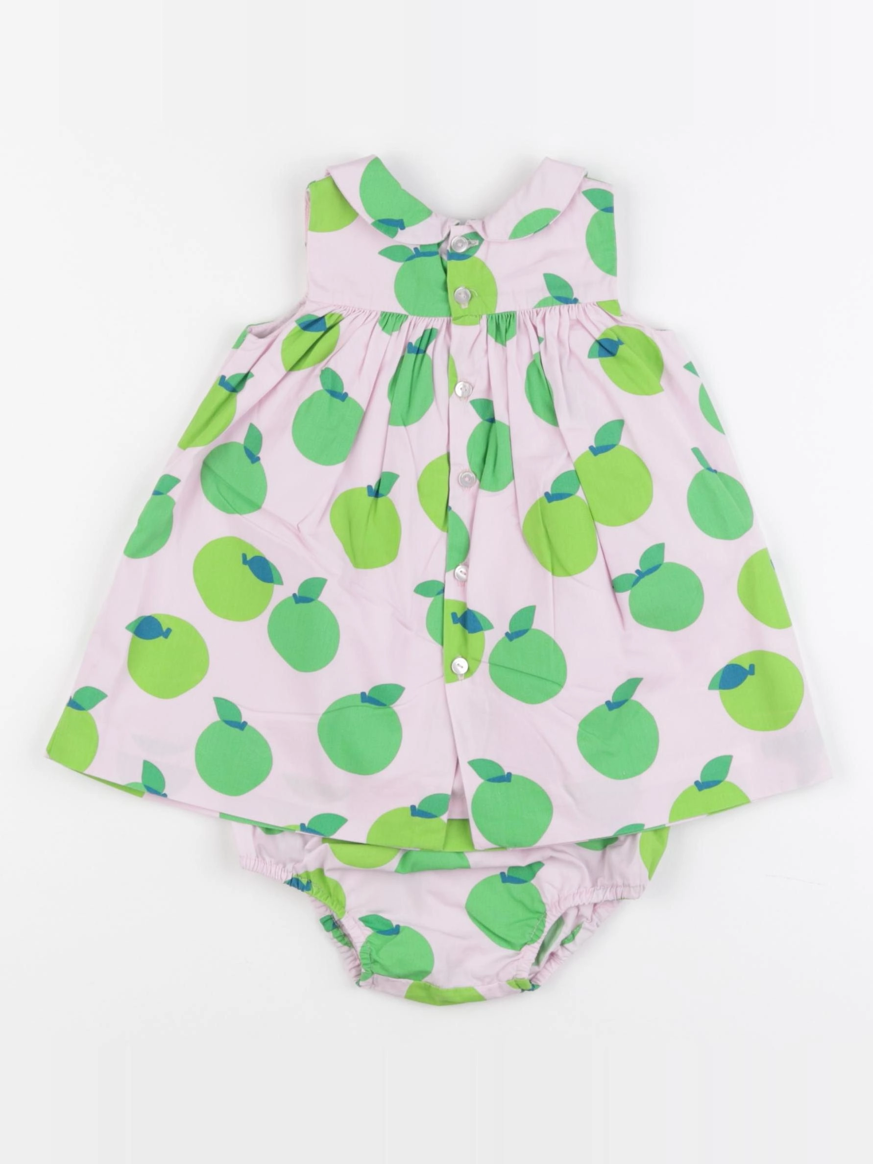 Jacadi - robe vert - 6 mois