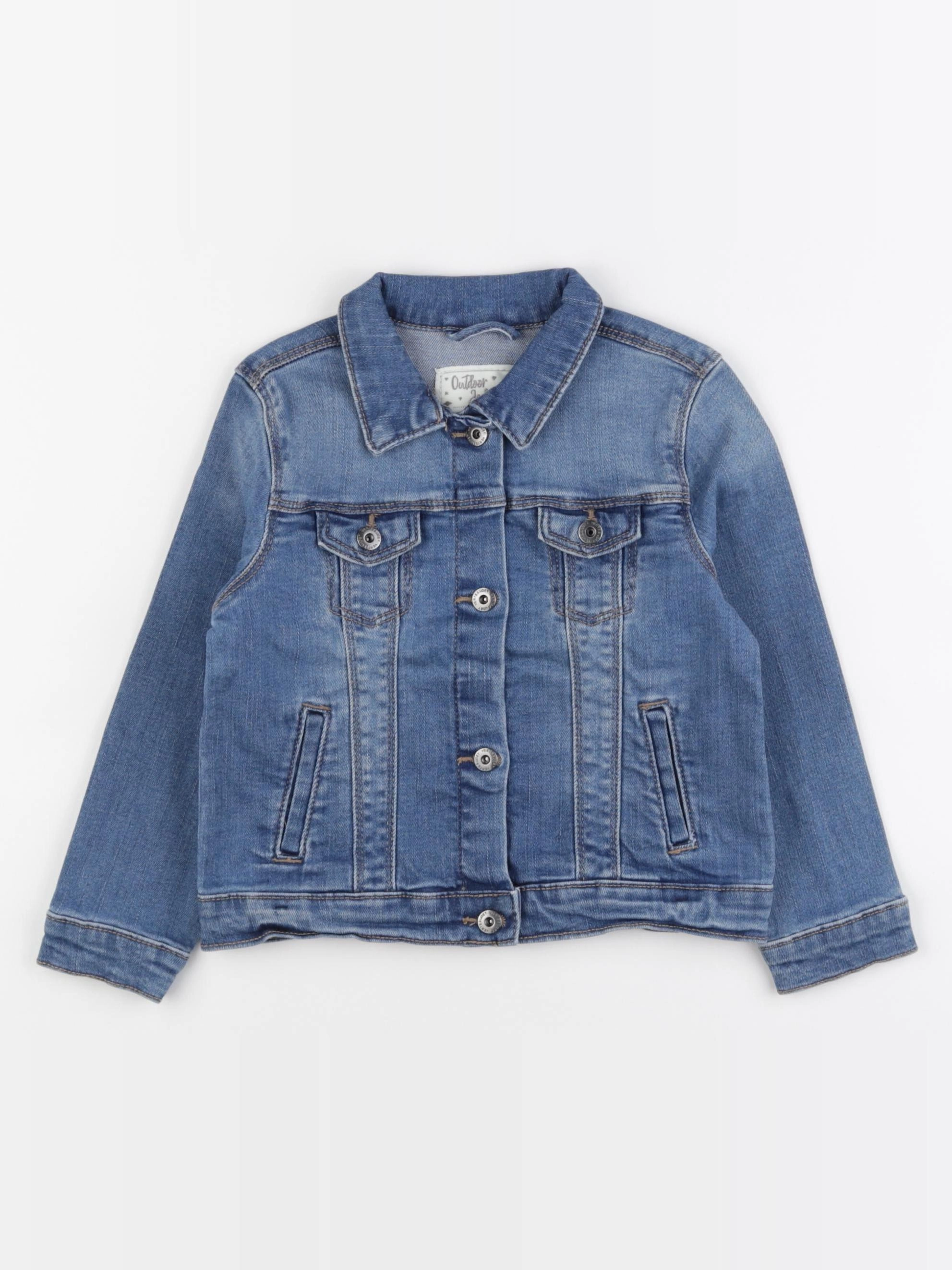 Vertbaudet - veste bleu - 4 ans
