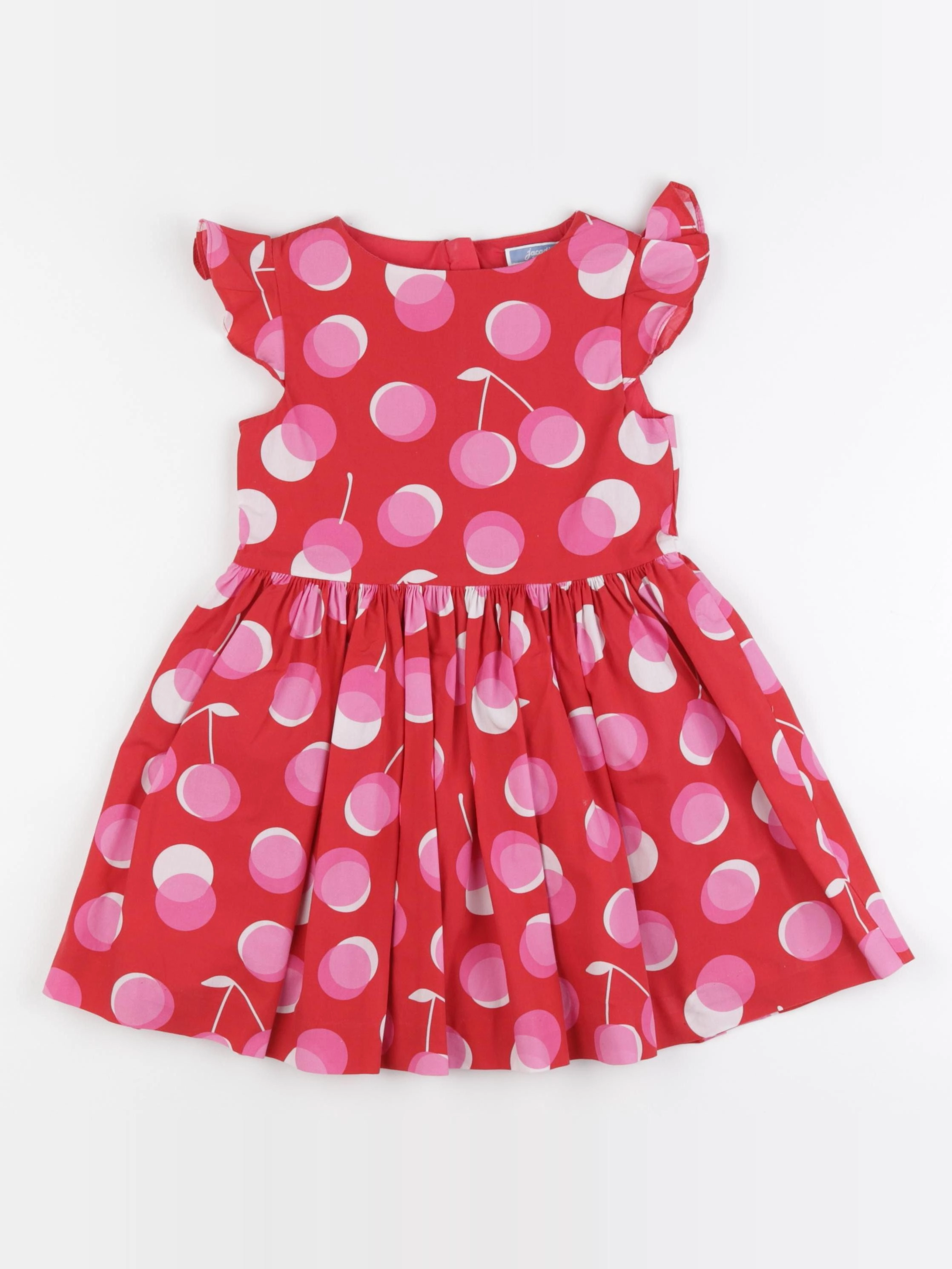 Jacadi - robe rouge - 4 ans