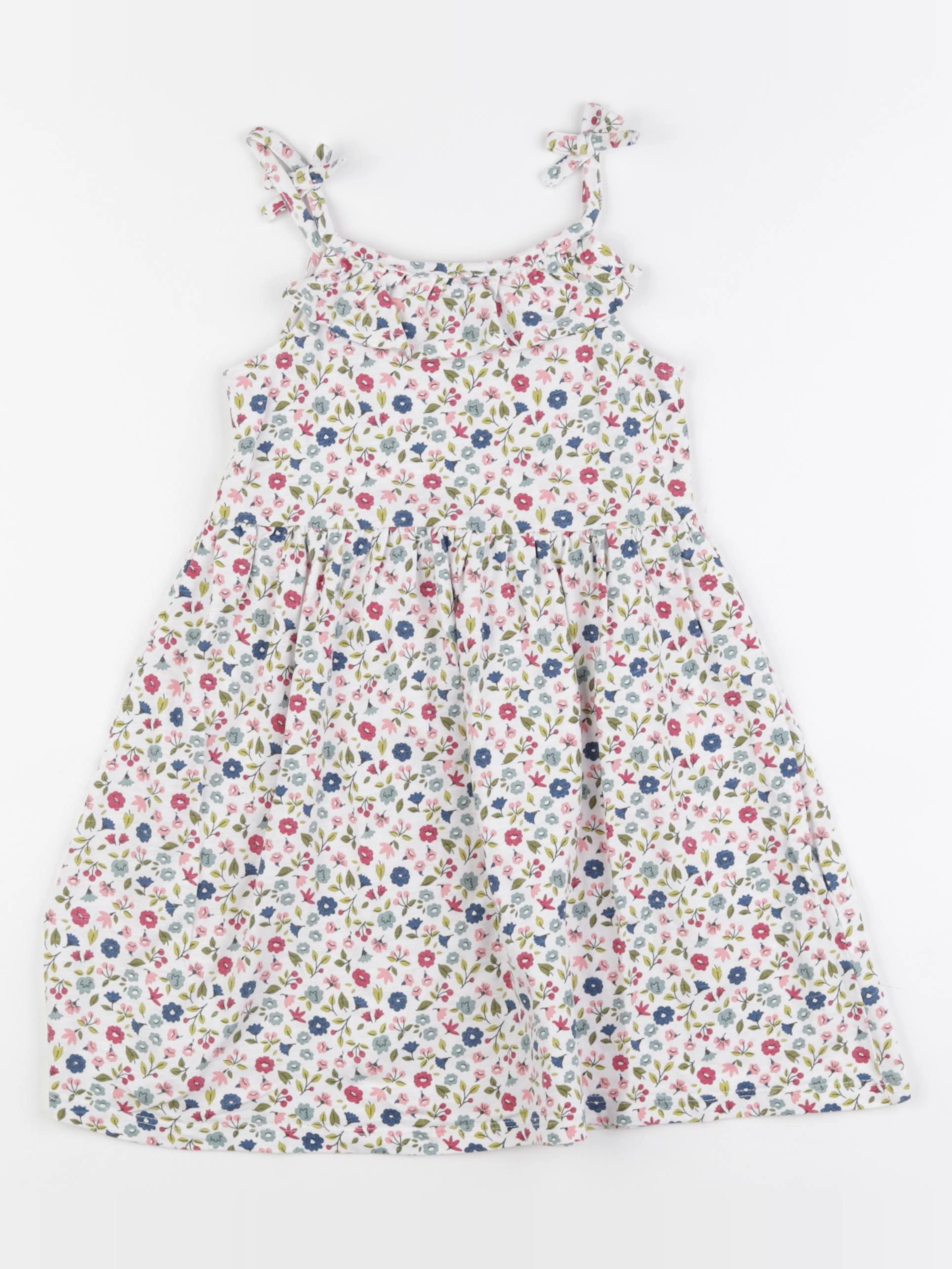 Vertbaudet - robe multicolore - 5 ans