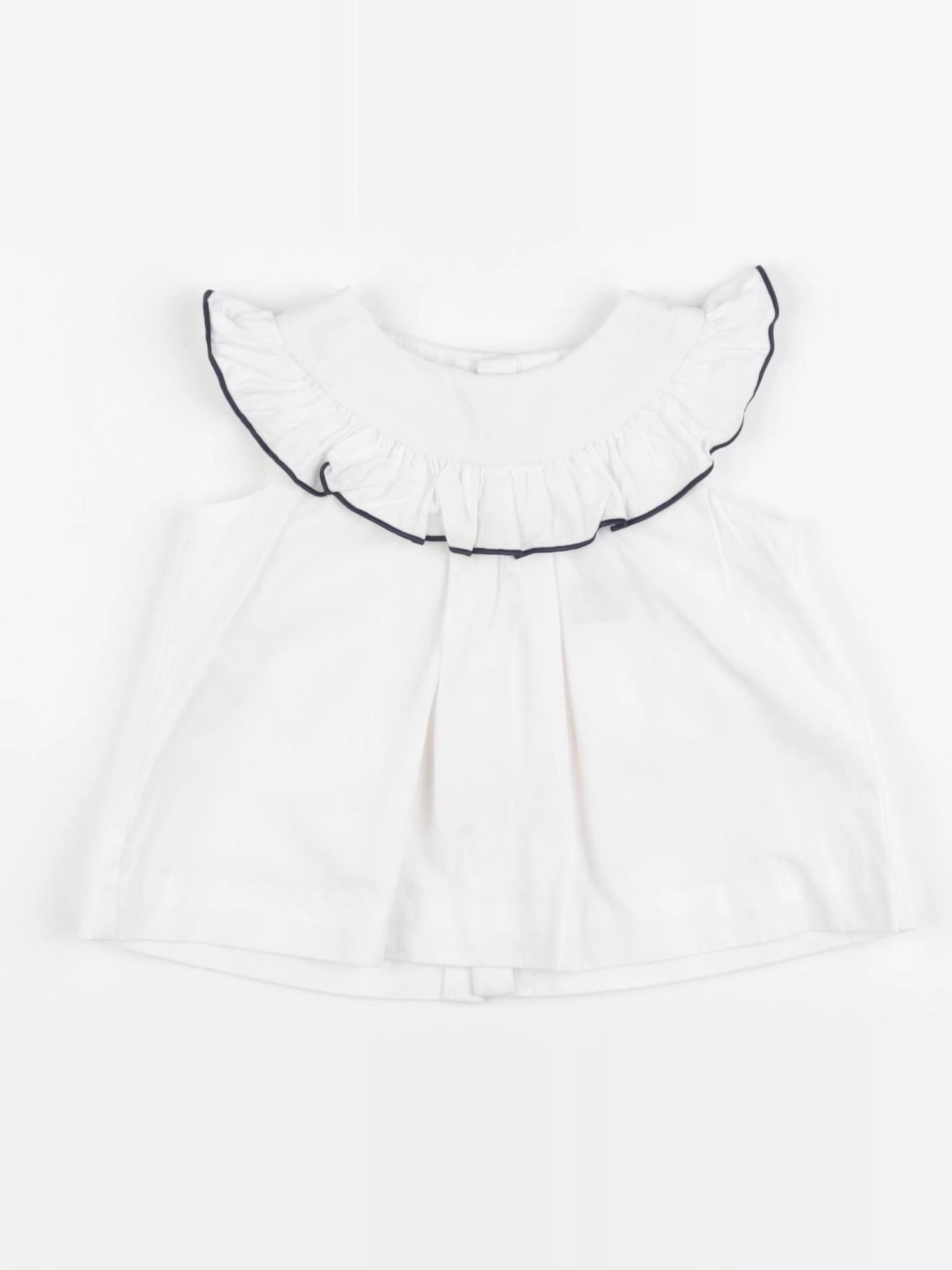 Jacadi - blouse blanc - 6 mois