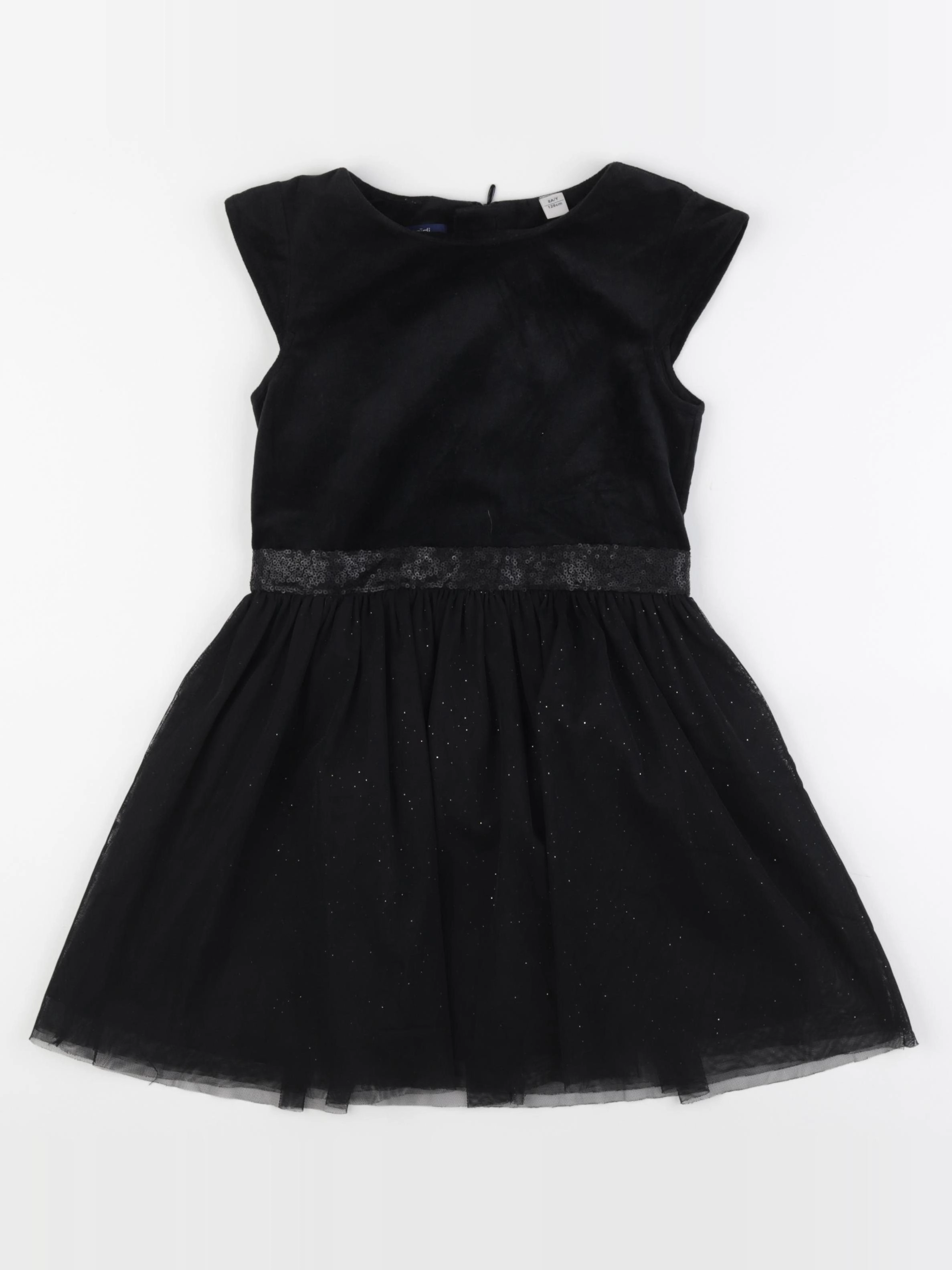 Okaidi - robe noir - 8 ans