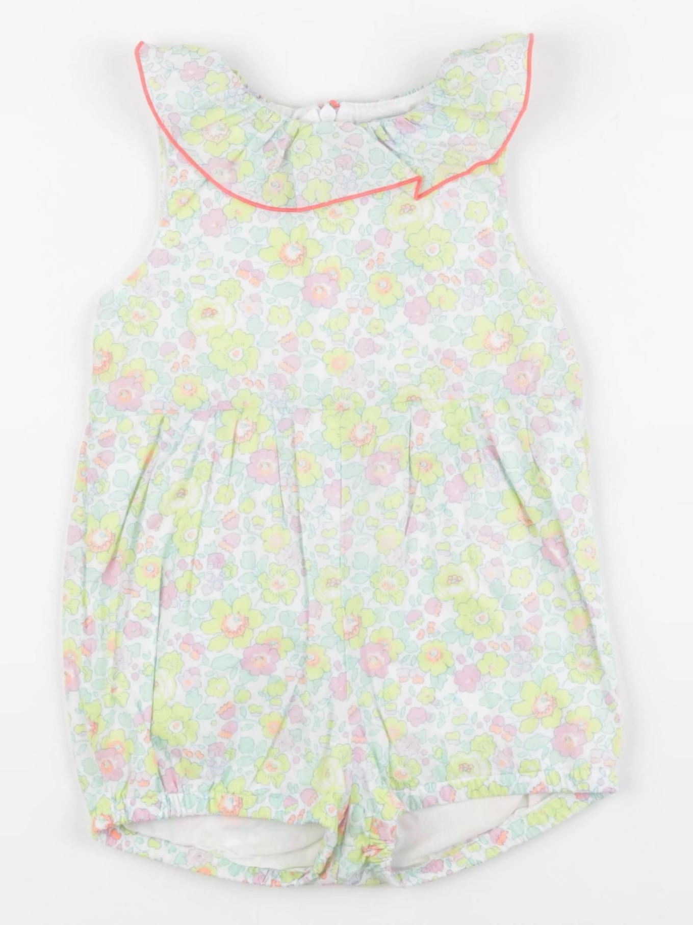 Jacadi - combinaison liberty multicolore - 36 mois