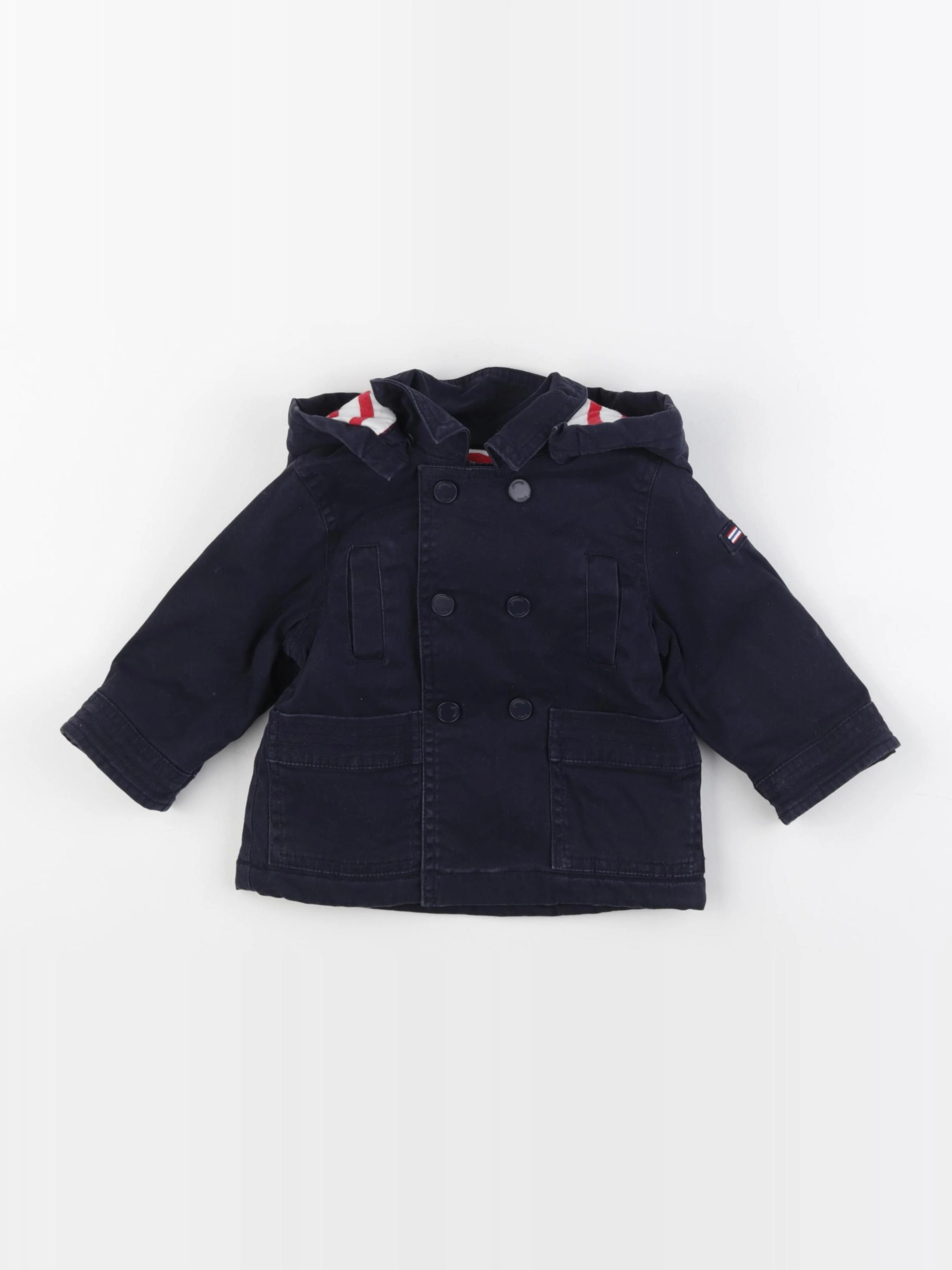 Jacadi - trench bleu - 12 mois