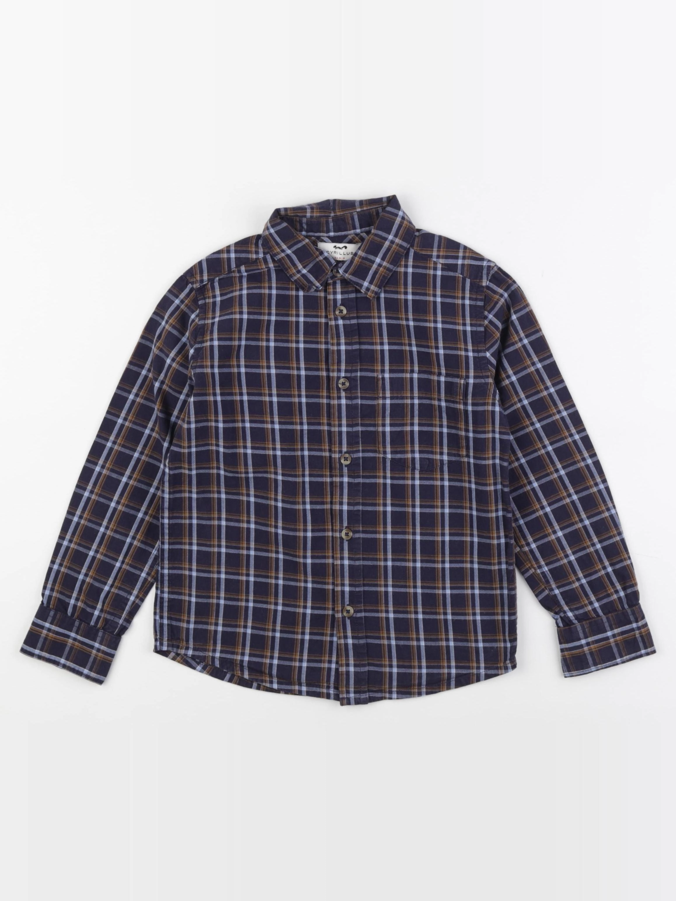 Cyrillus - chemise bleu - 6 ans
