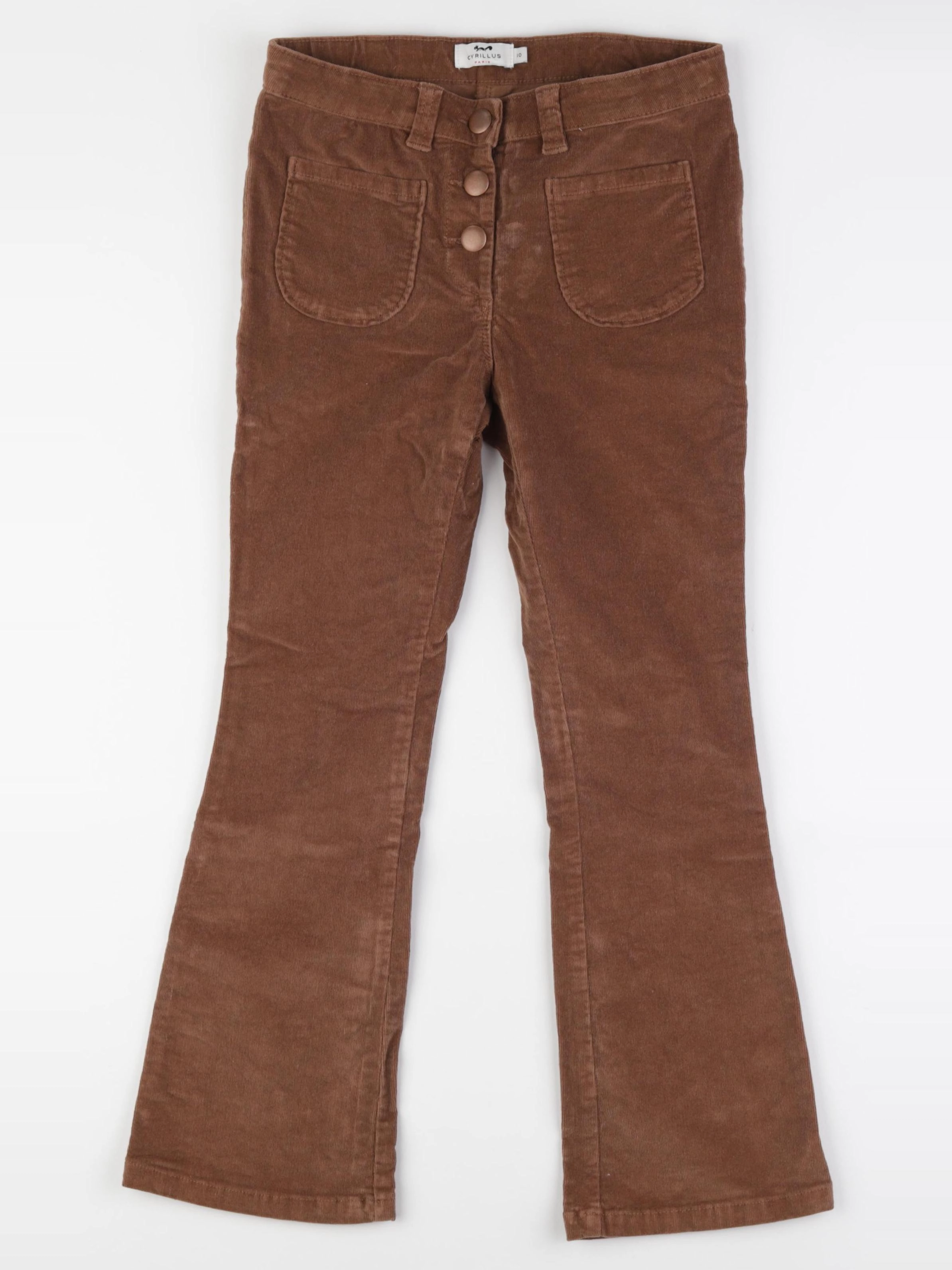 Cyrillus - pantalon marron - 10 ans