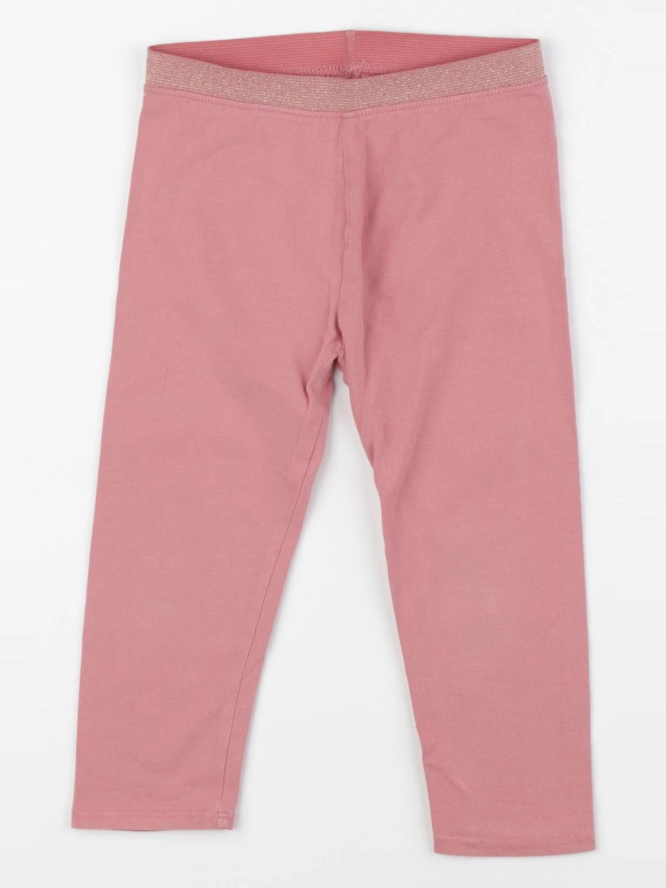 Vertbaudet - legging rose - 2 ans