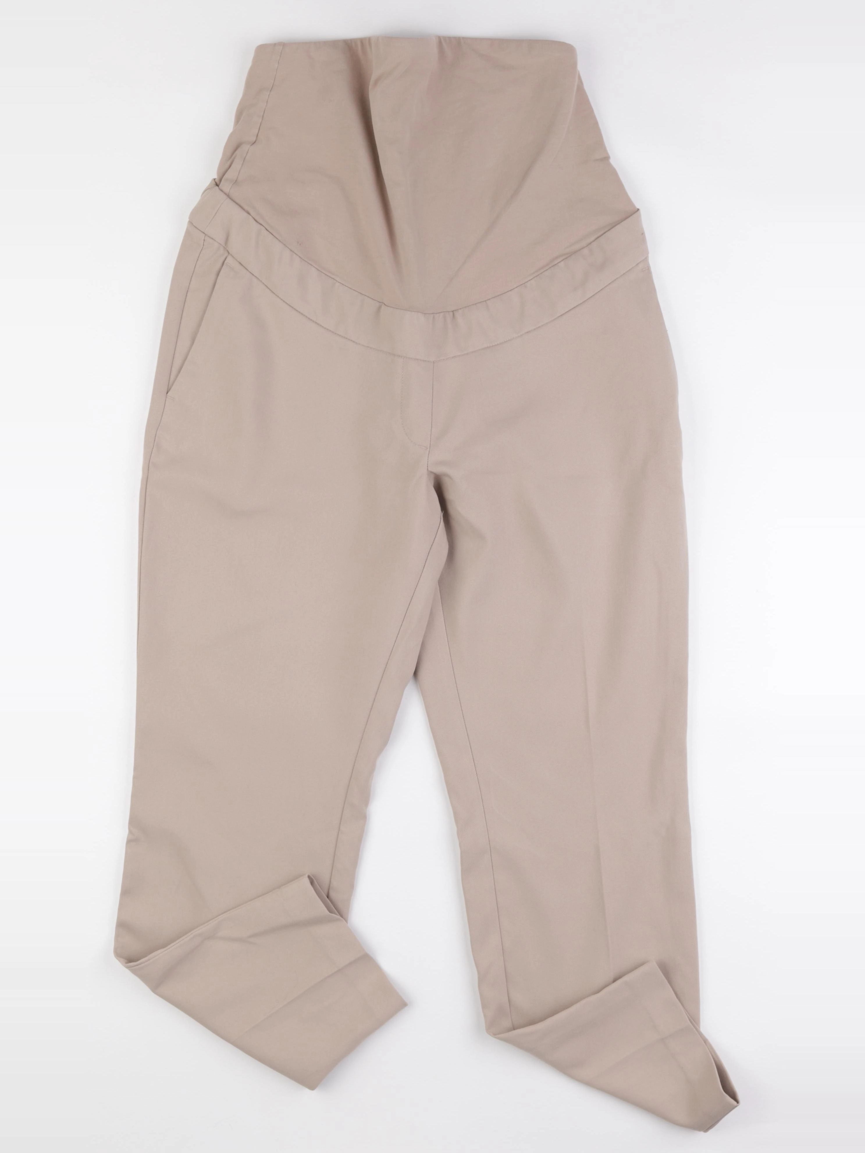H&M - pantalon grossesse beige - m