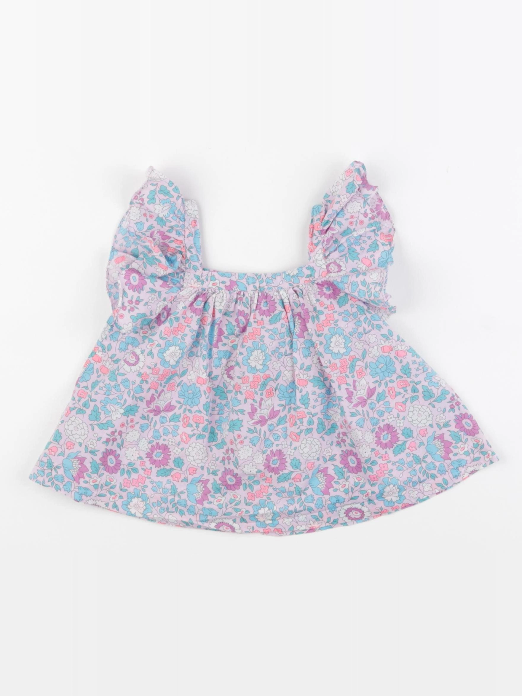 Jacadi - blouse liberty multicolore - 18 mois