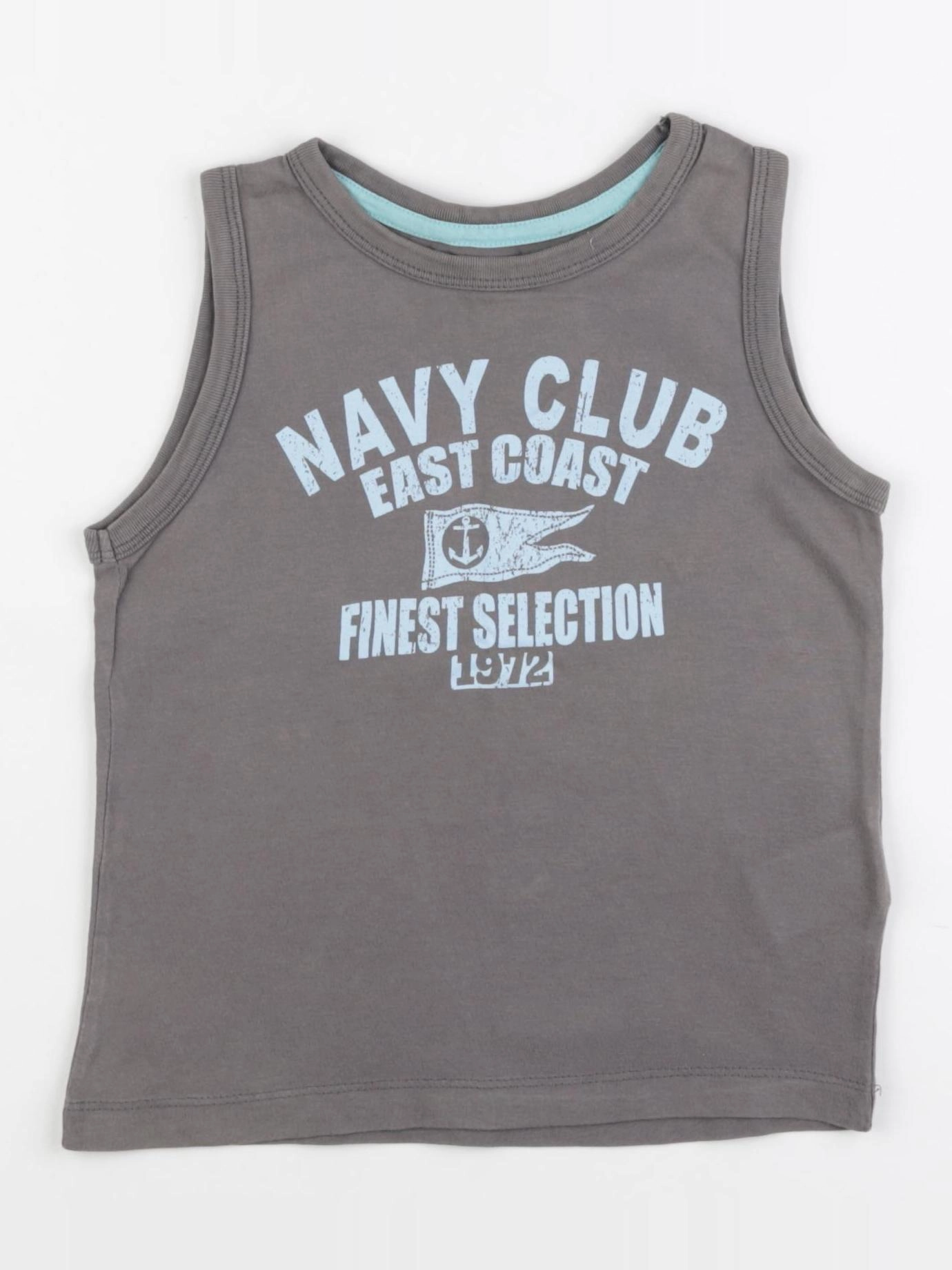 Vertbaudet - débardeur gris - 4 ans