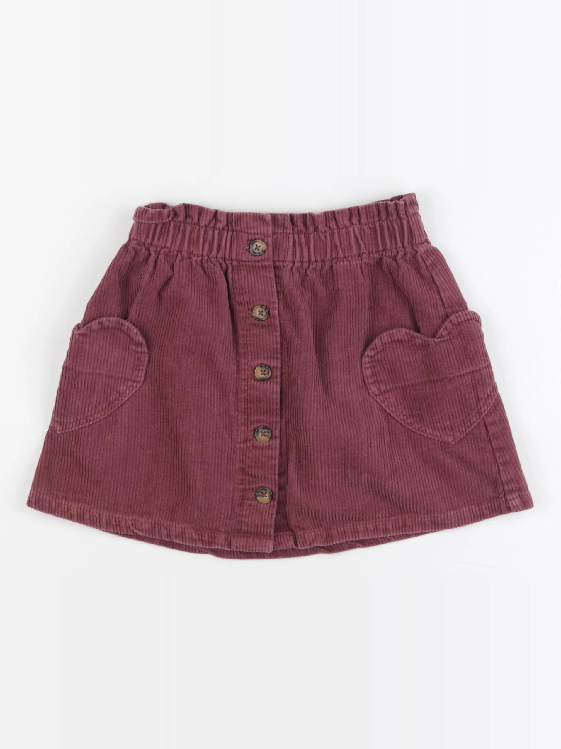 Vertbaudet - jupe rouge - 9 ans