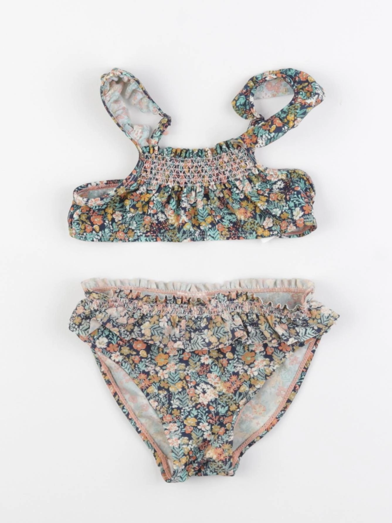 Vertbaudet - maillot de bain multicolore - 4 ans