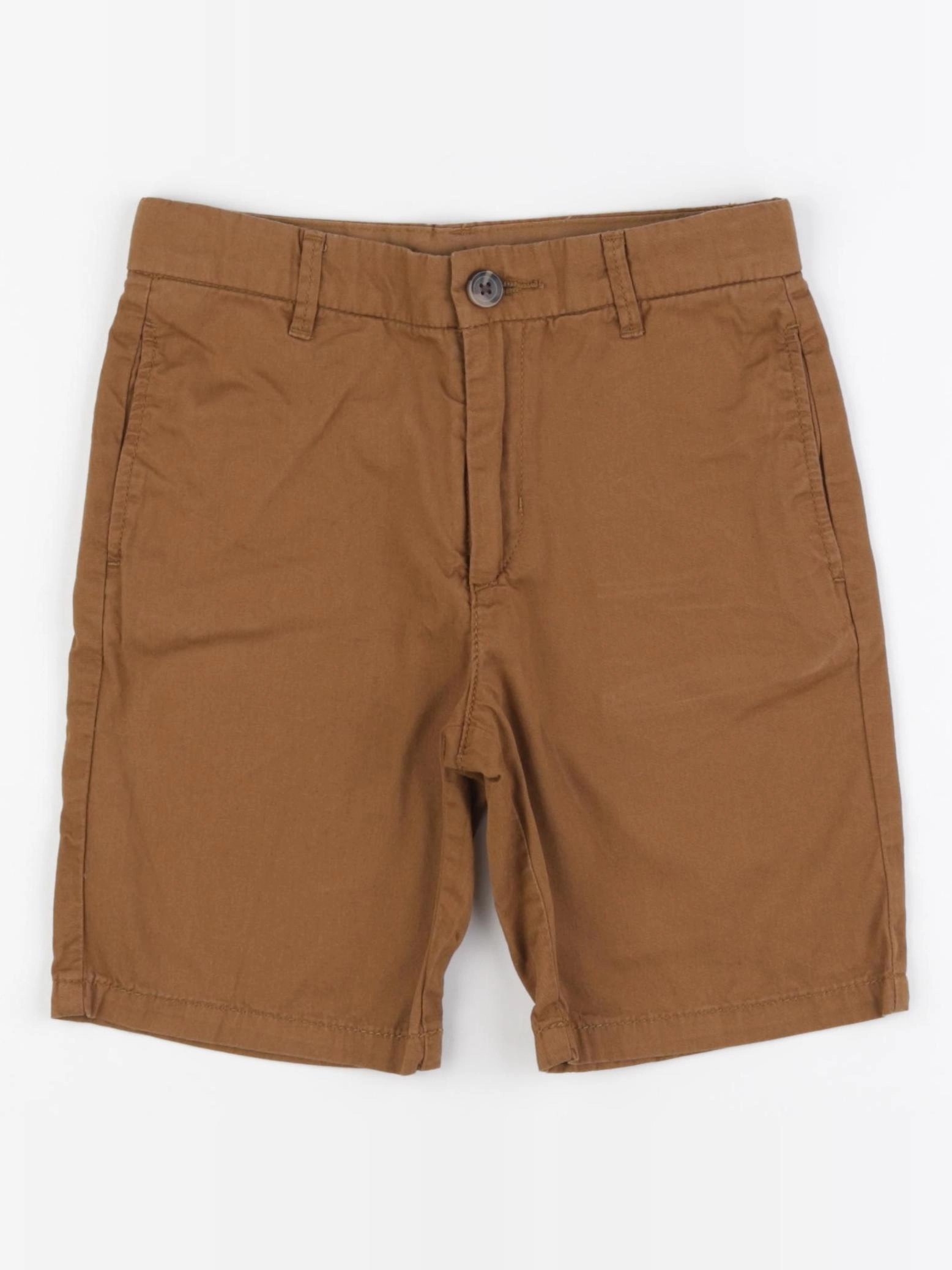 H&M - short marron - 7/8 ans