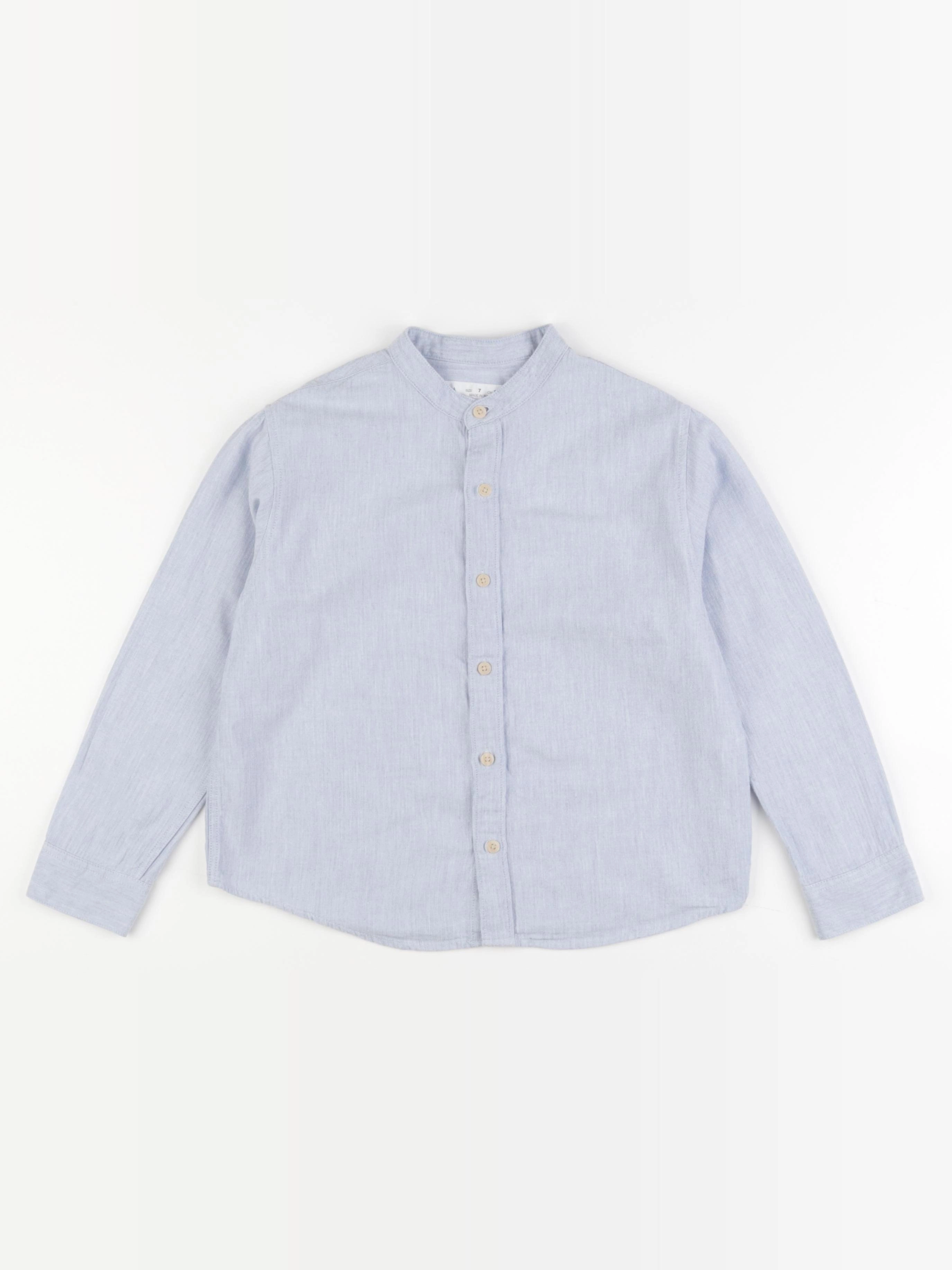 Zara - chemise bleu - 7 ans