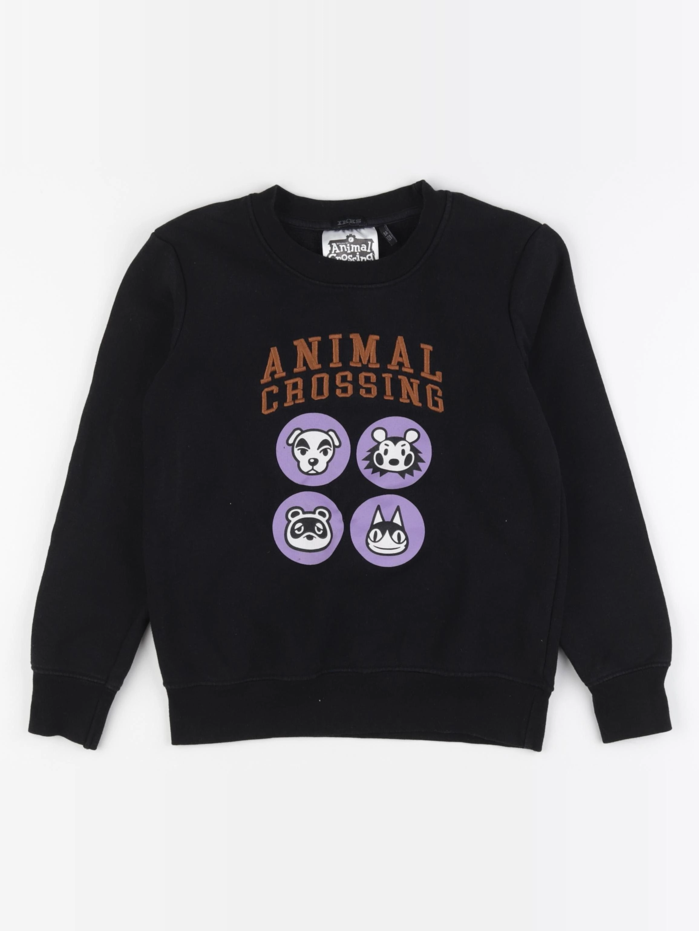IKKS - sweat noir - 8 ans