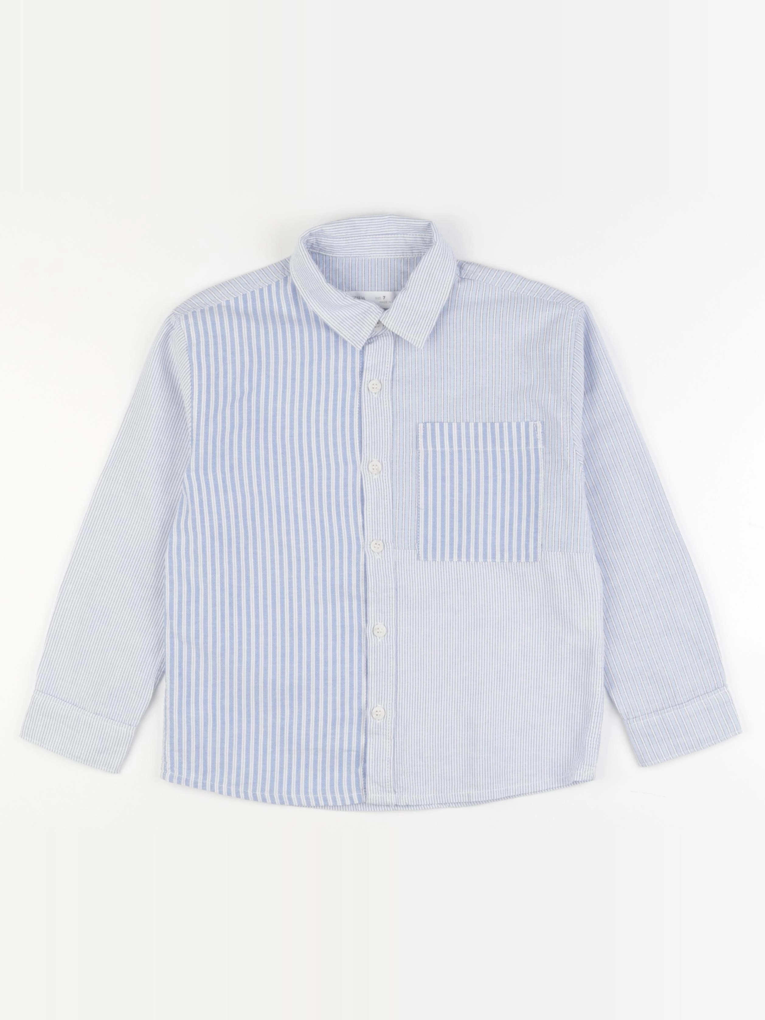 Zara - chemise bleu - 7 ans