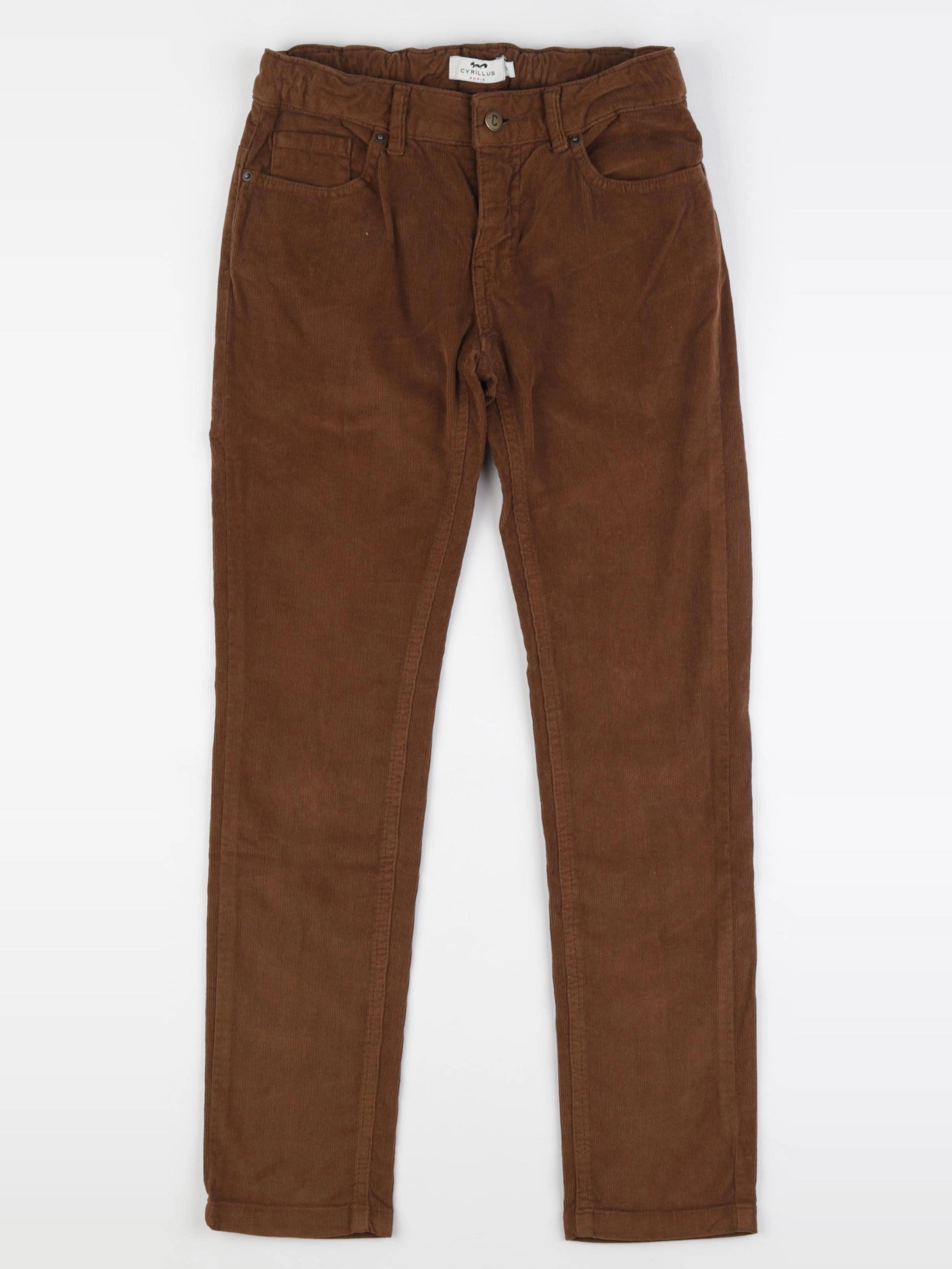 Cyrillus - pantalon marron - 10 ans