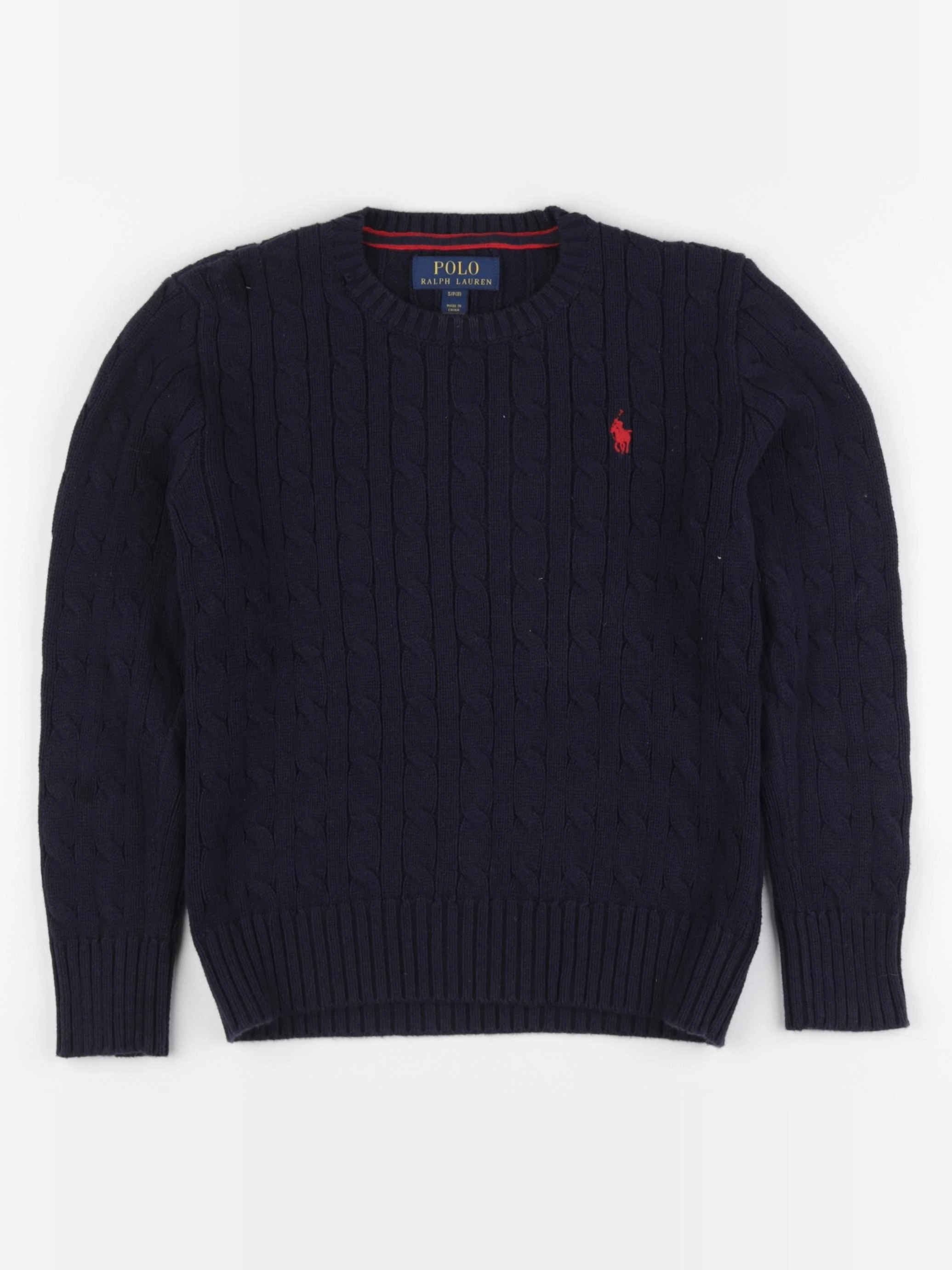 Ralph Lauren - pull bleu - 8 ans