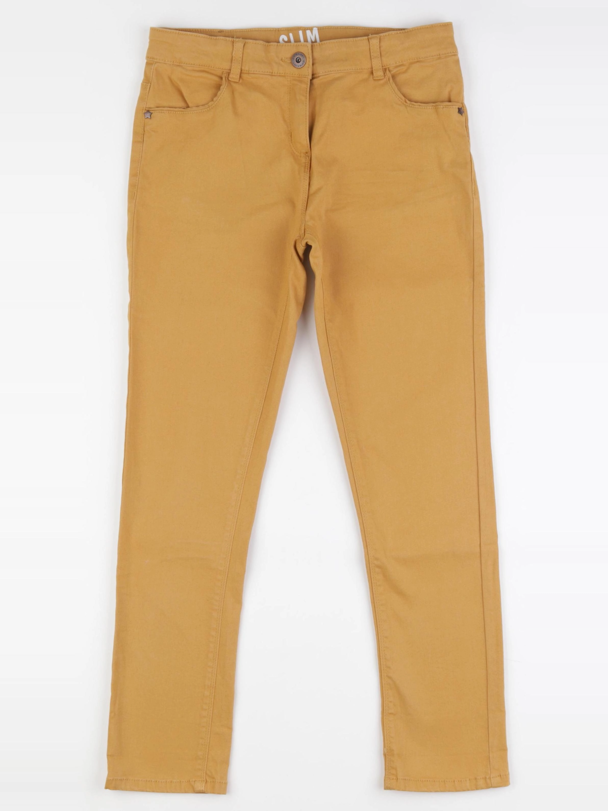 Vertbaudet - pantalon jaune - 10 ans