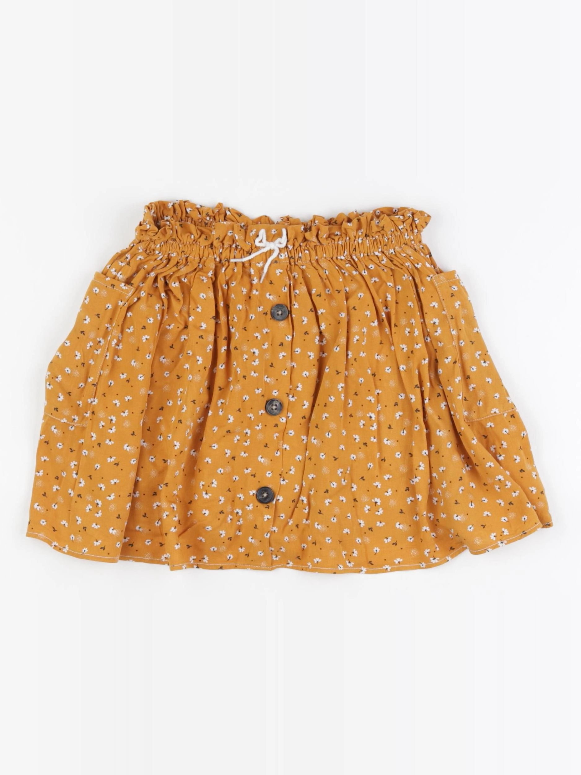Vertbaudet - jupe jaune - 6 ans