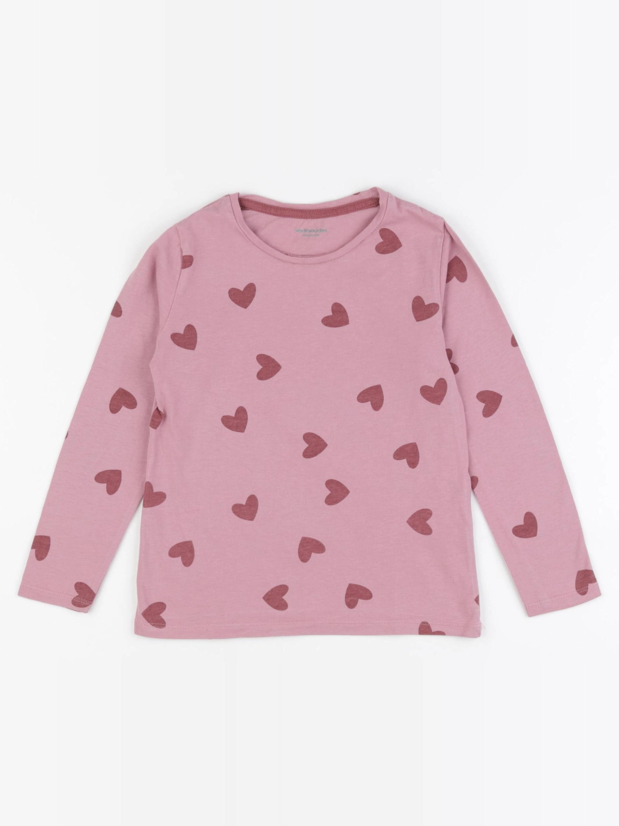 Vertbaudet - tee-shirt rose - 5 ans