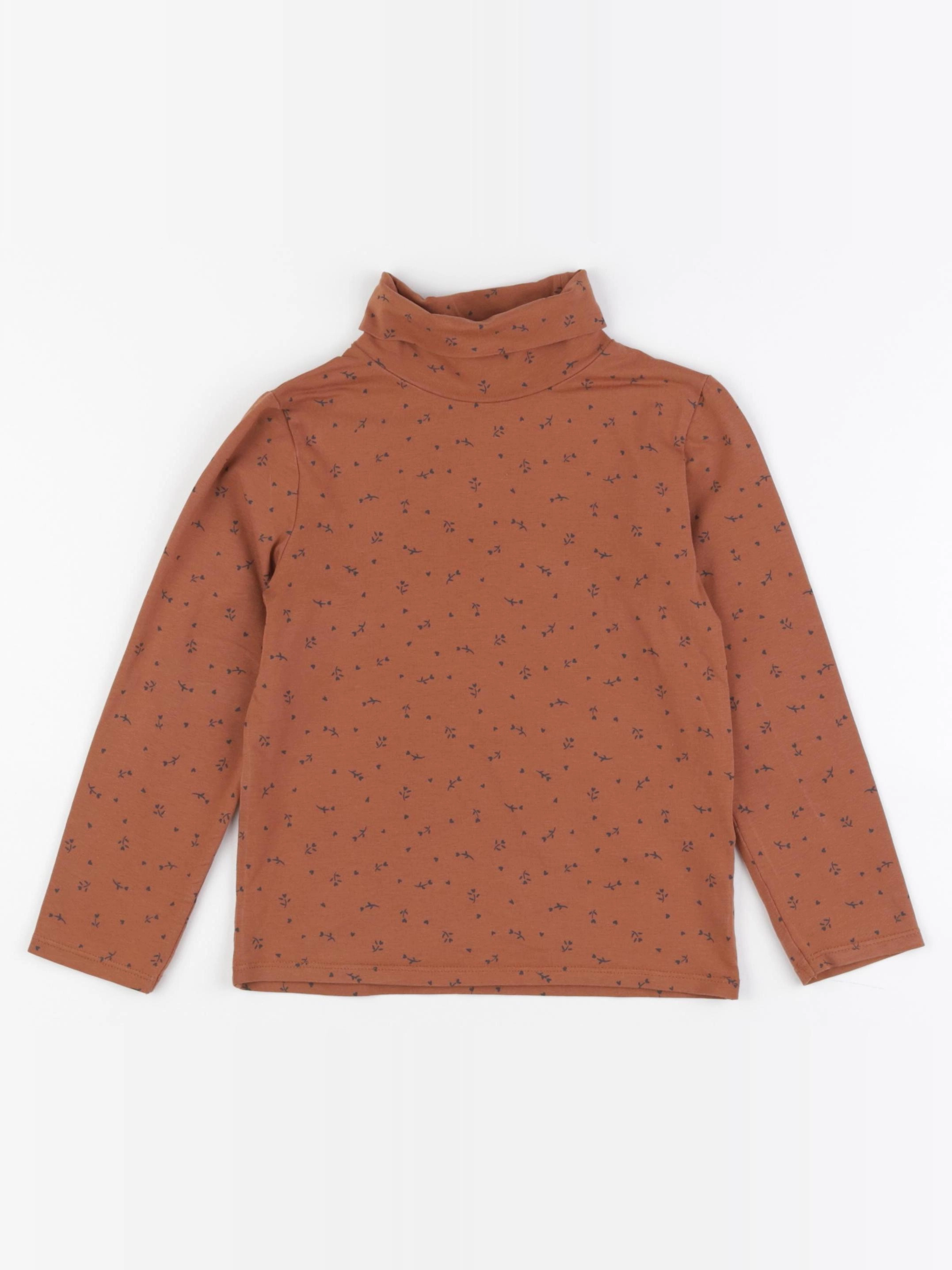 Vertbaudet - sous-pull marron - 6 ans