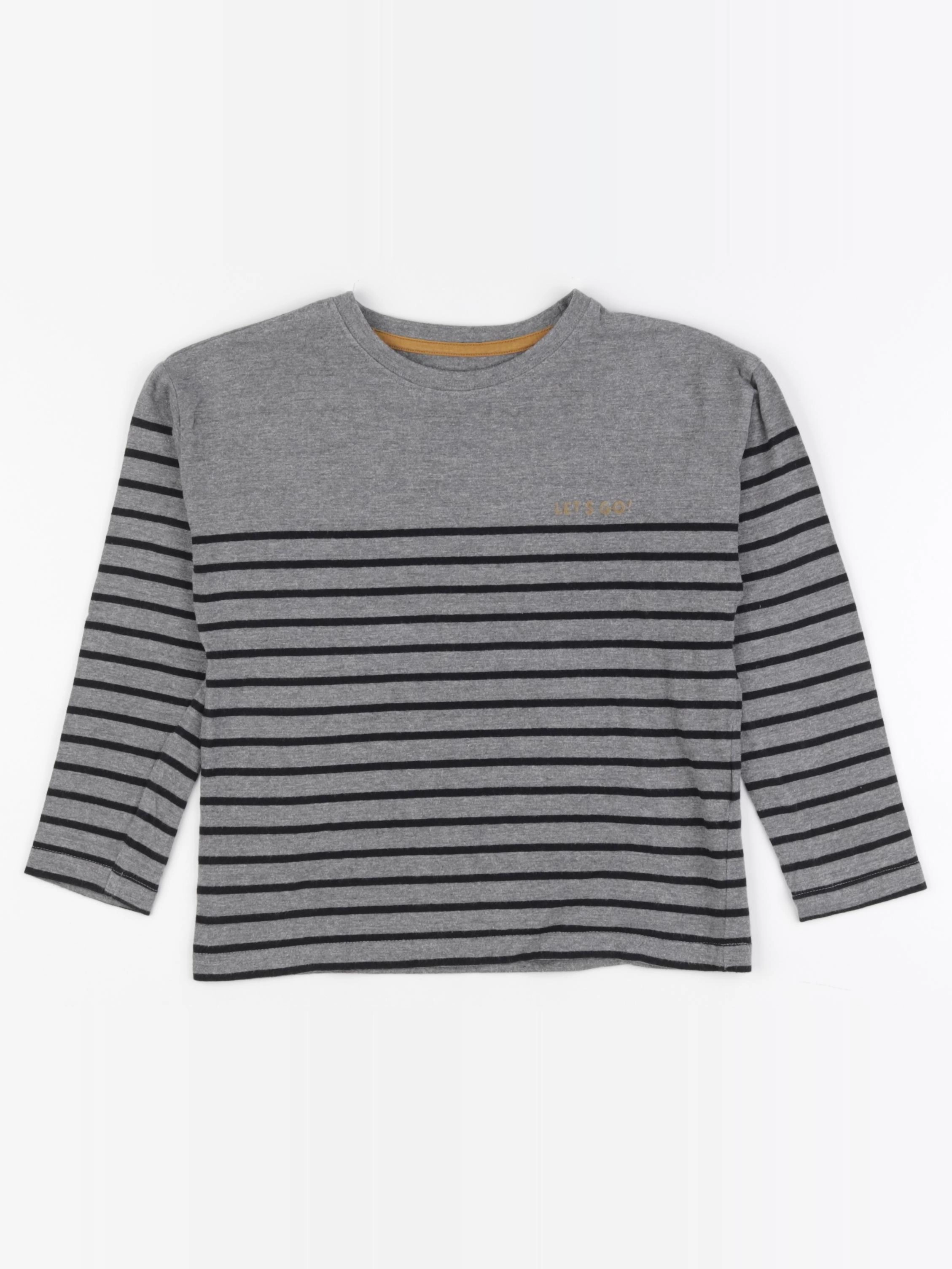 Vertbaudet - tee-shirt gris - 8 ans