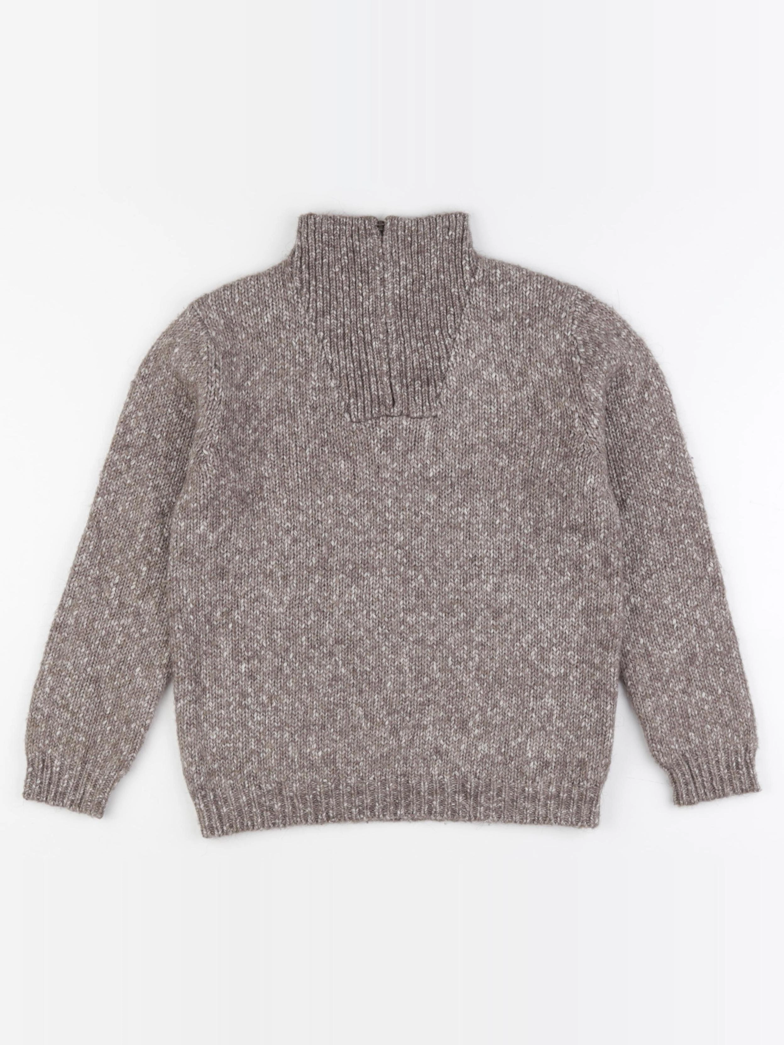 Bonton - pull marron - 10 ans