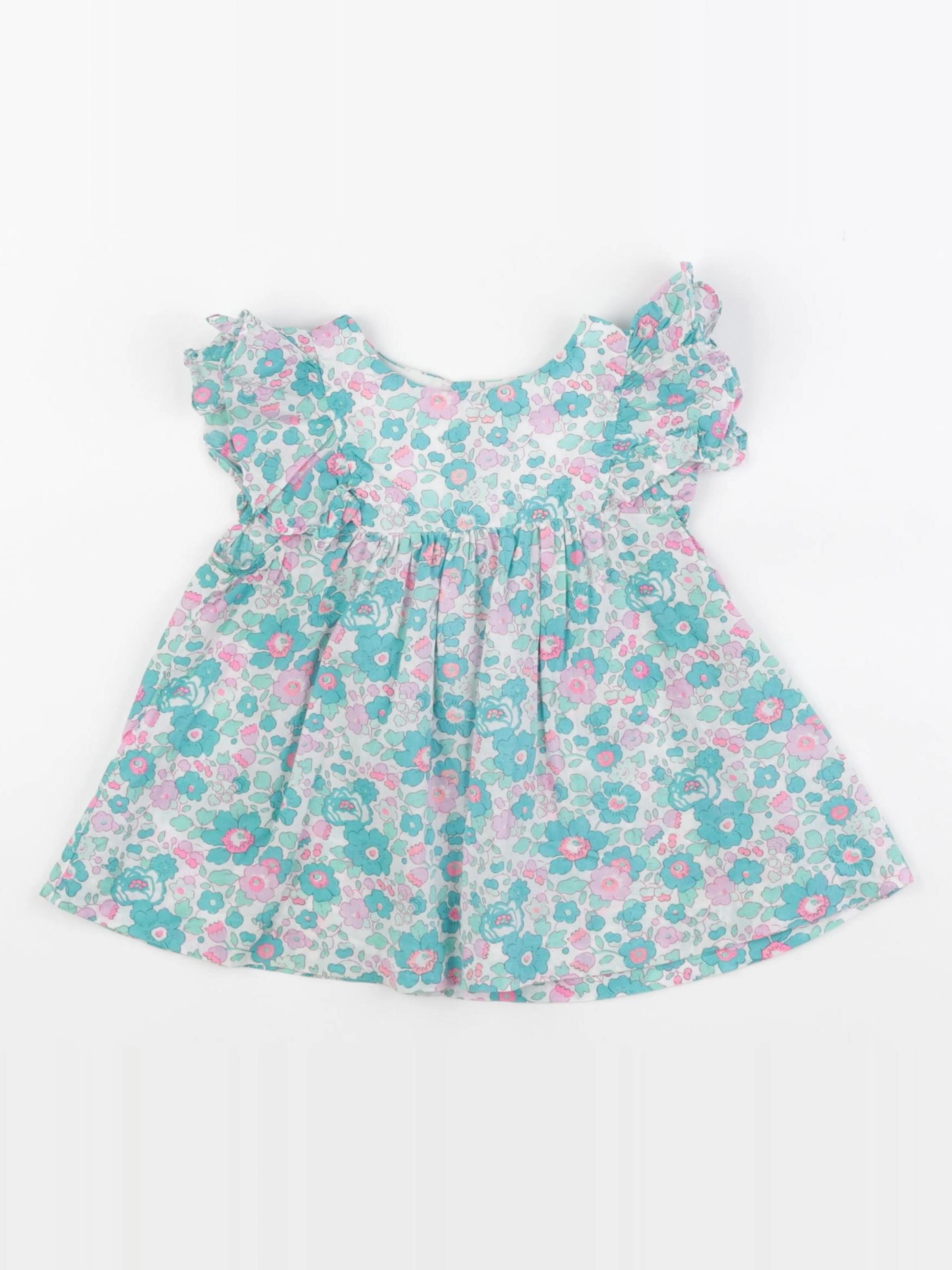 Jacadi - blouse liberty multicolore - 24 mois