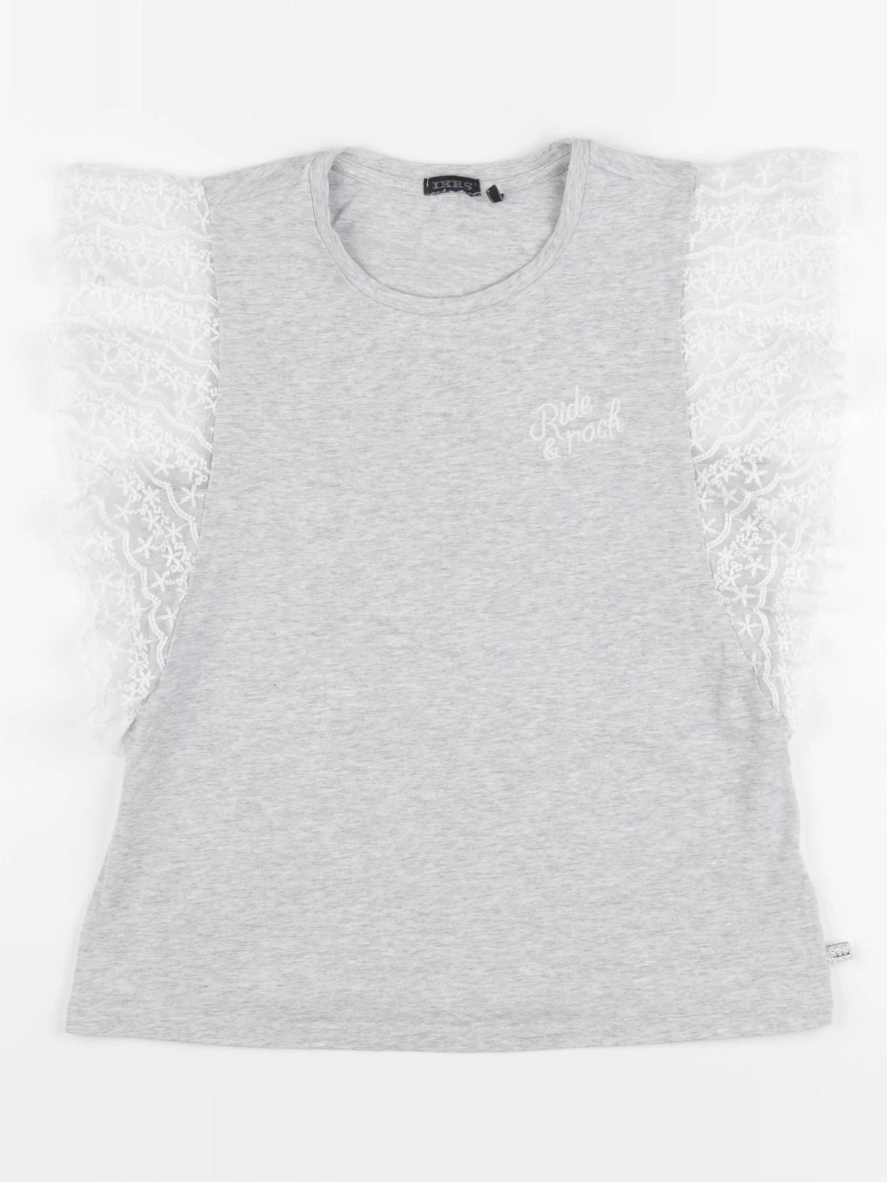 IKKS - tee-shirt gris - 12 ans
