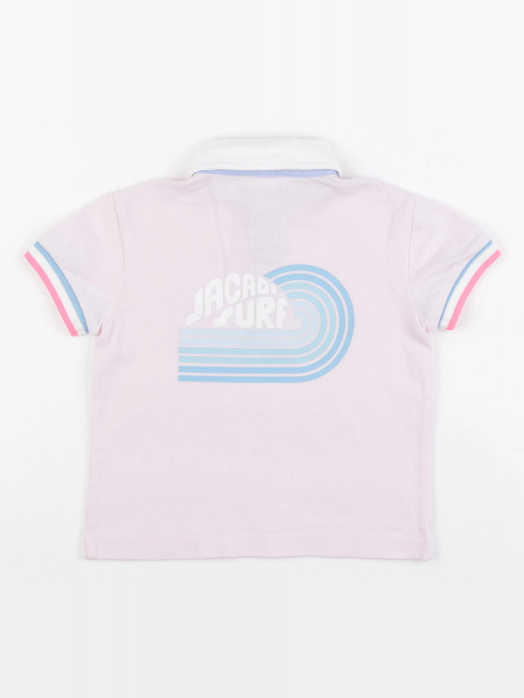 Jacadi - polo imprimé au dos rose - 3 ans