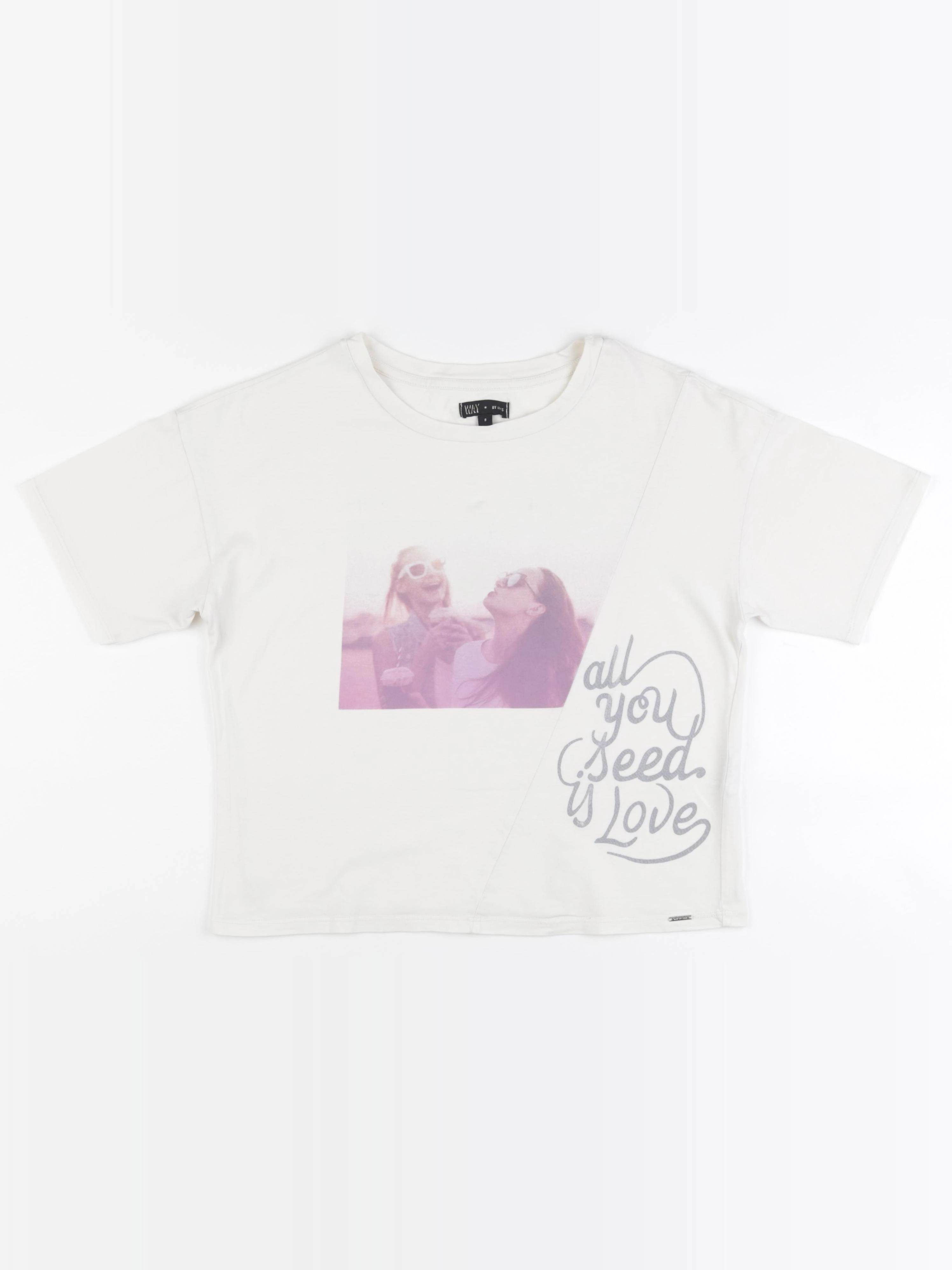 IKKS - tee-shirt beige - 14 ans