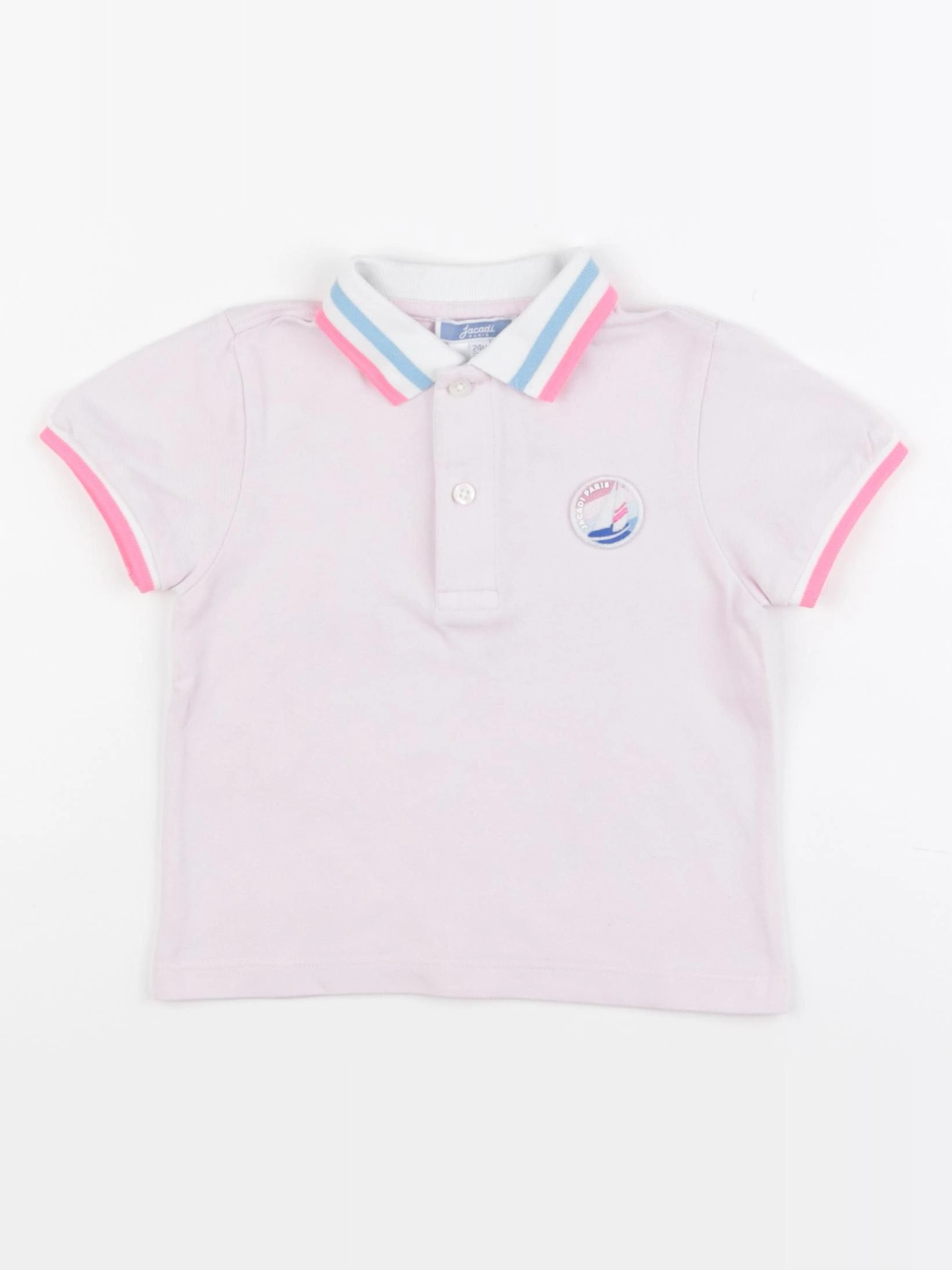 Jacadi - polo rose - 24 mois
