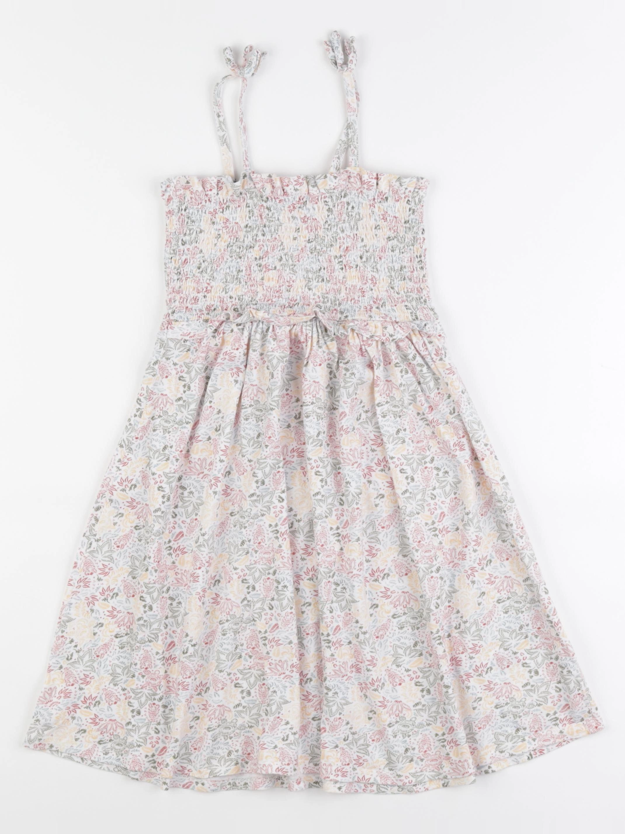 Vertbaudet - robe multicolore - 10 ans