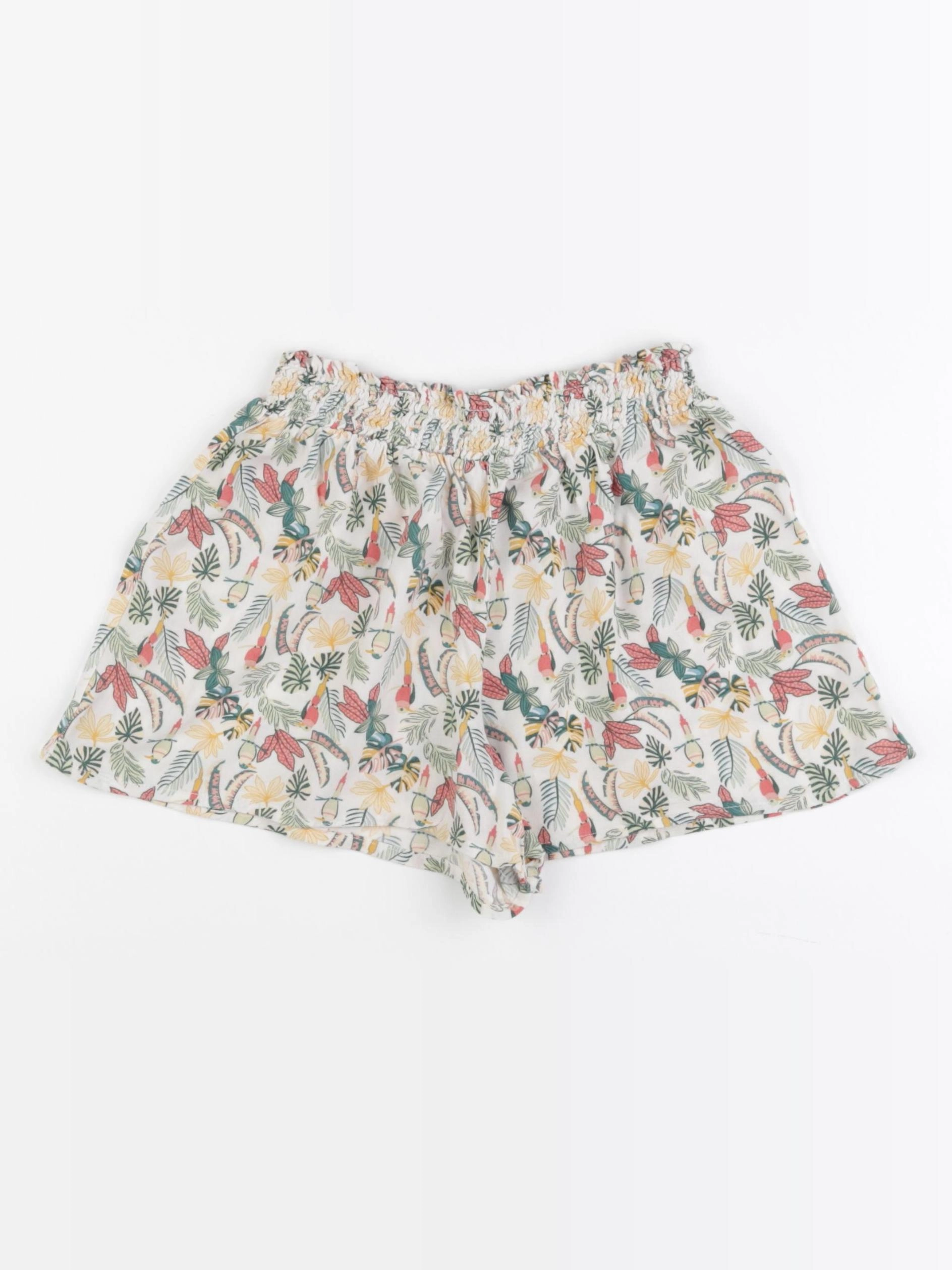 Vertbaudet - short multicolore - 7 ans