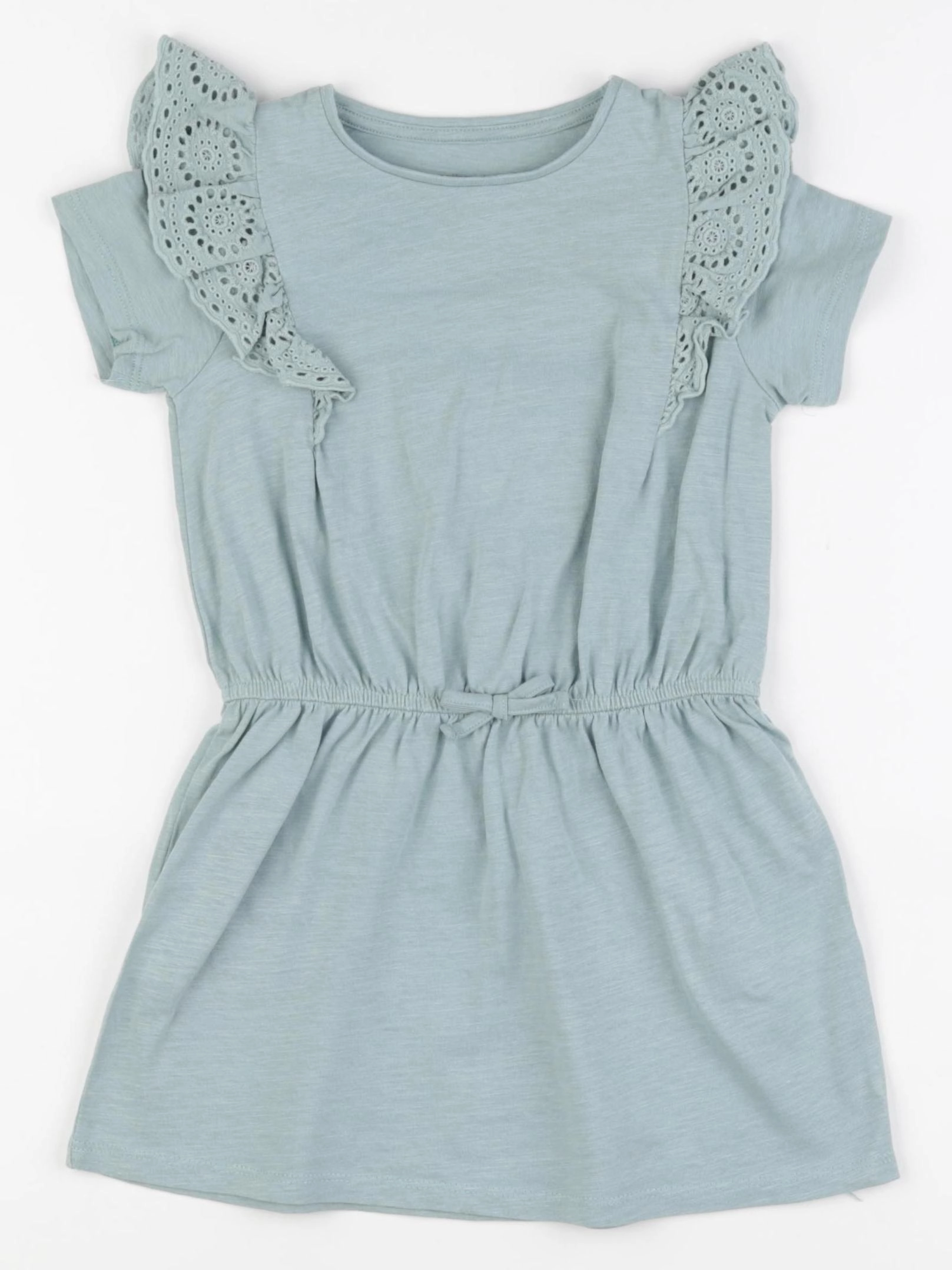 Vertbaudet - robe vert - 4 ans