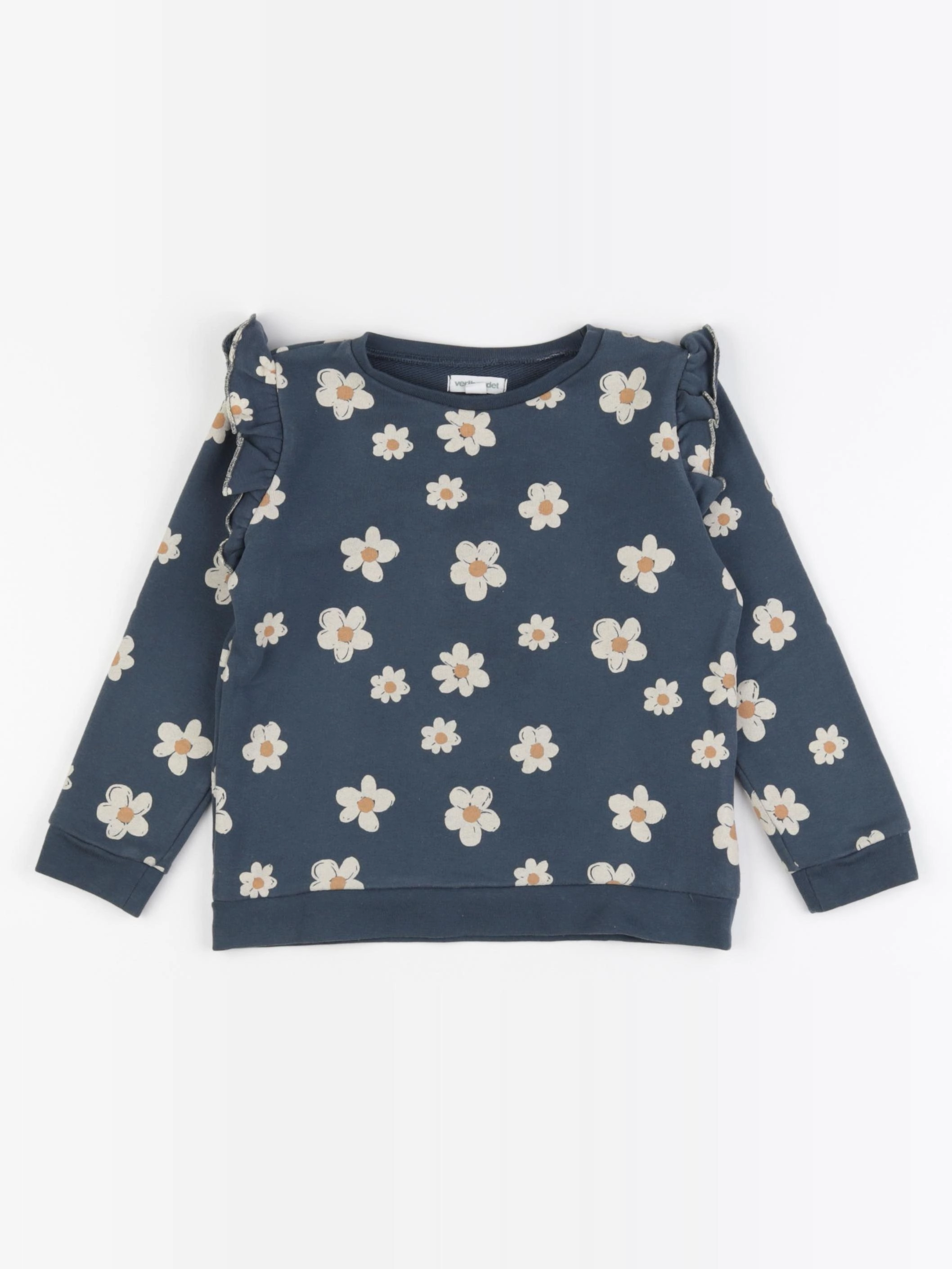 Vertbaudet - sweat bleu - 4 ans