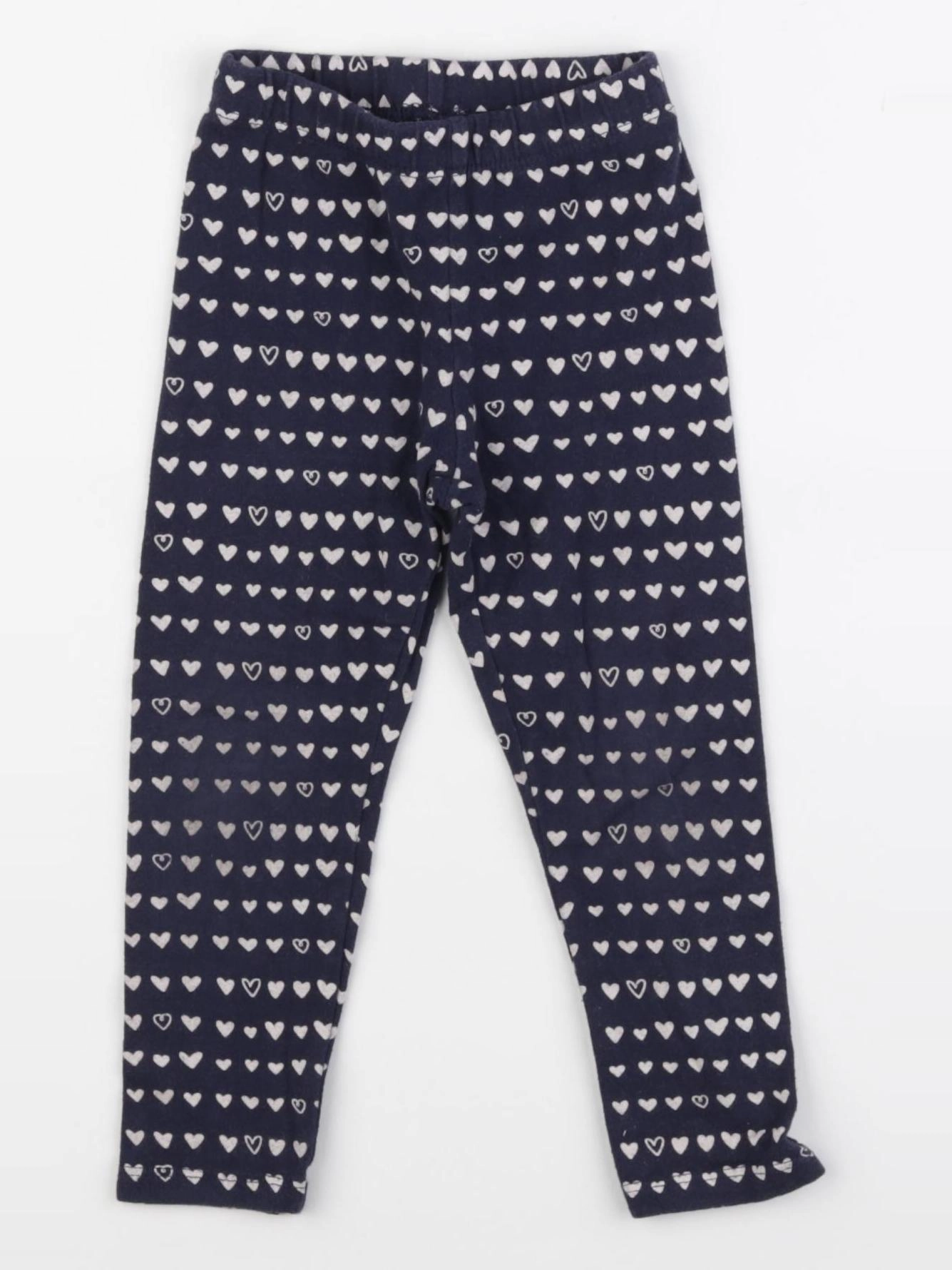 Vertbaudet - legging bleu - 2 ans