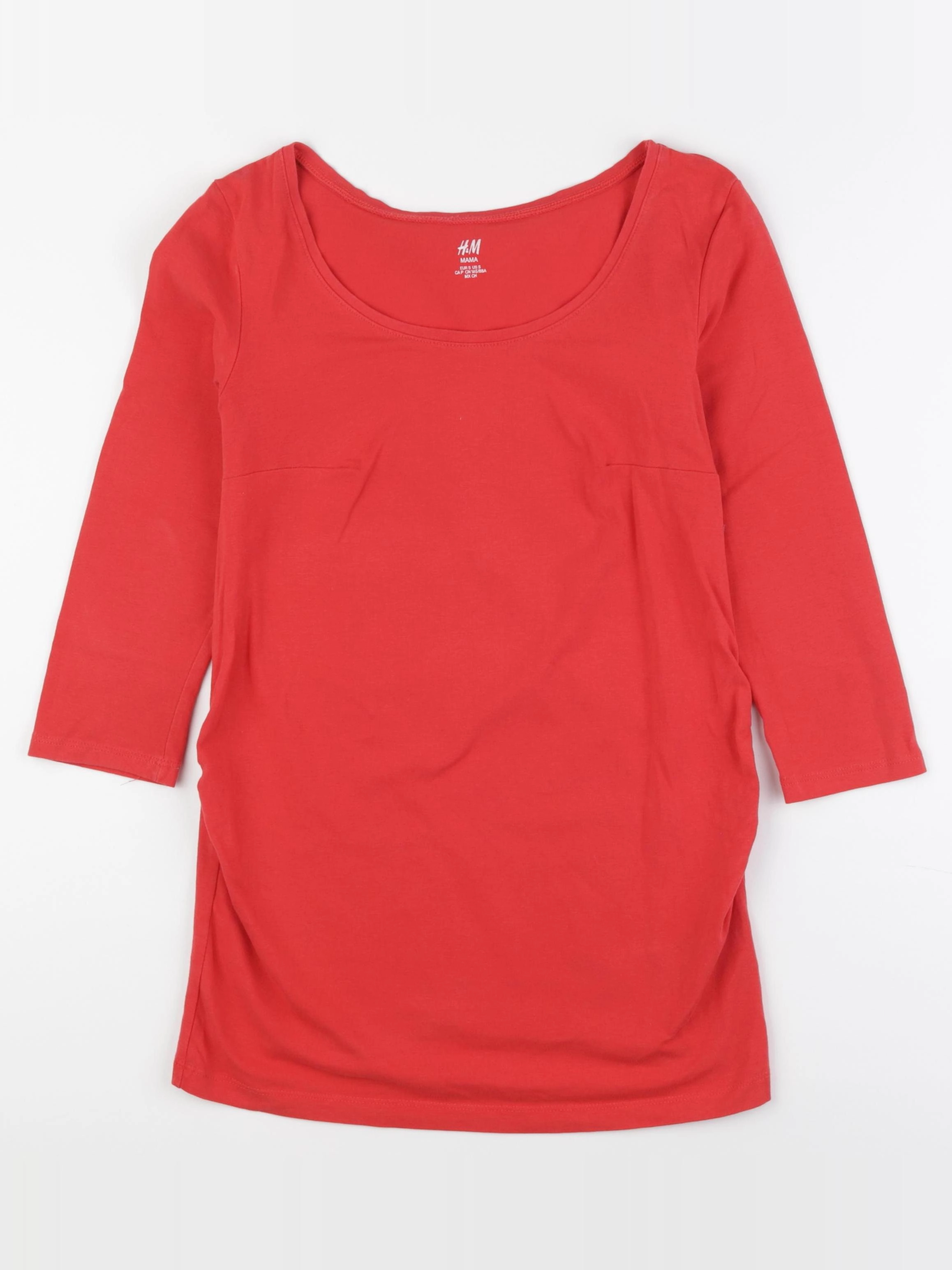 H&M - robe grossesse rouge - 36 à 38