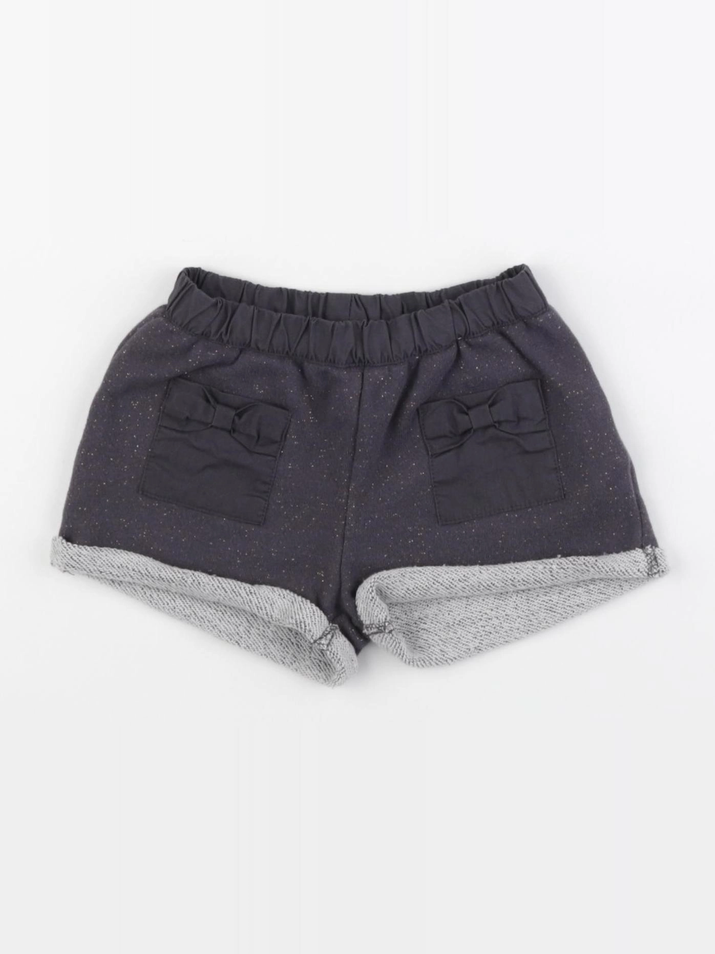 Vertbaudet - short gris - 2 ans