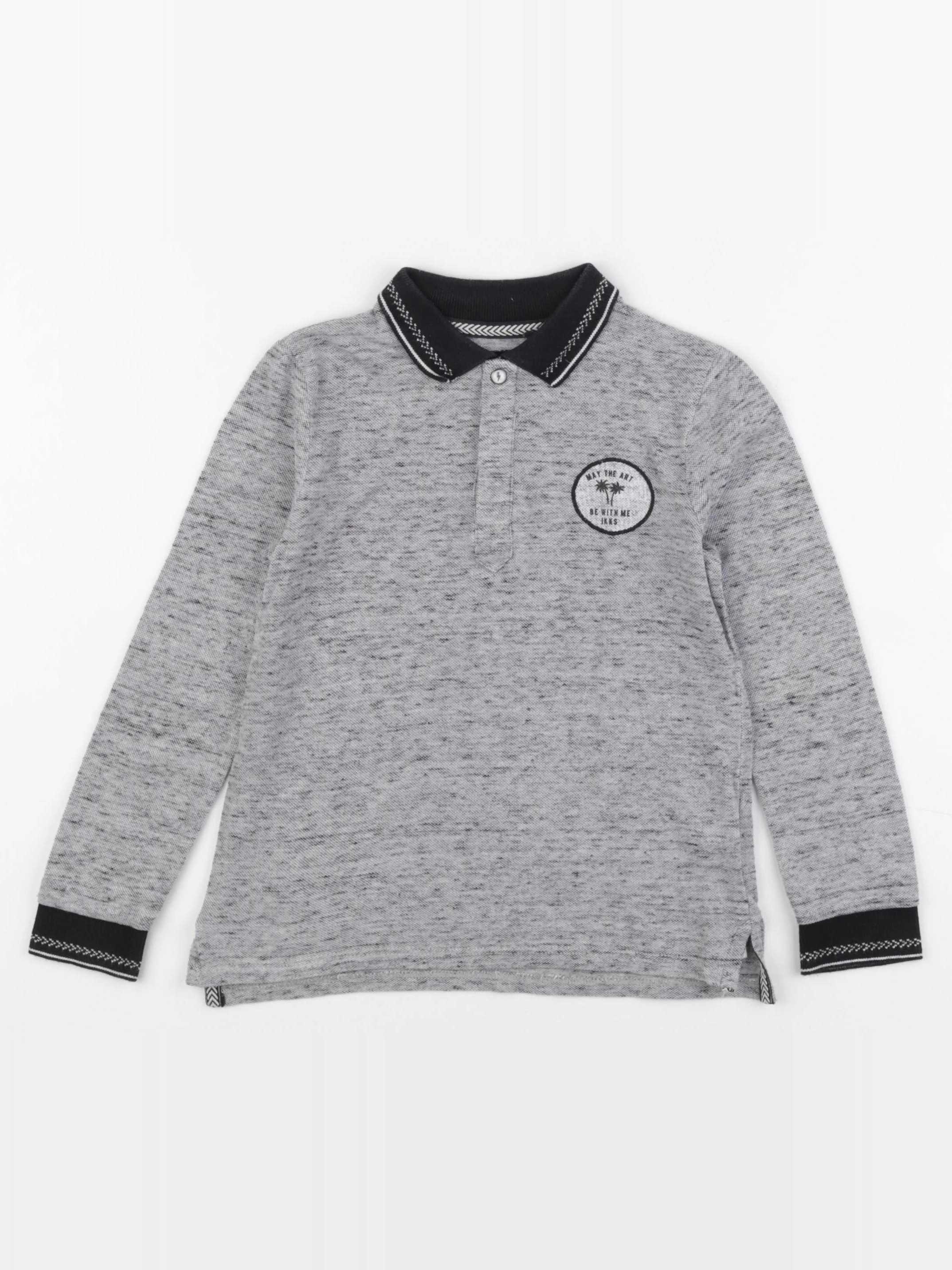 IKKS - polo bleu - 5 ans