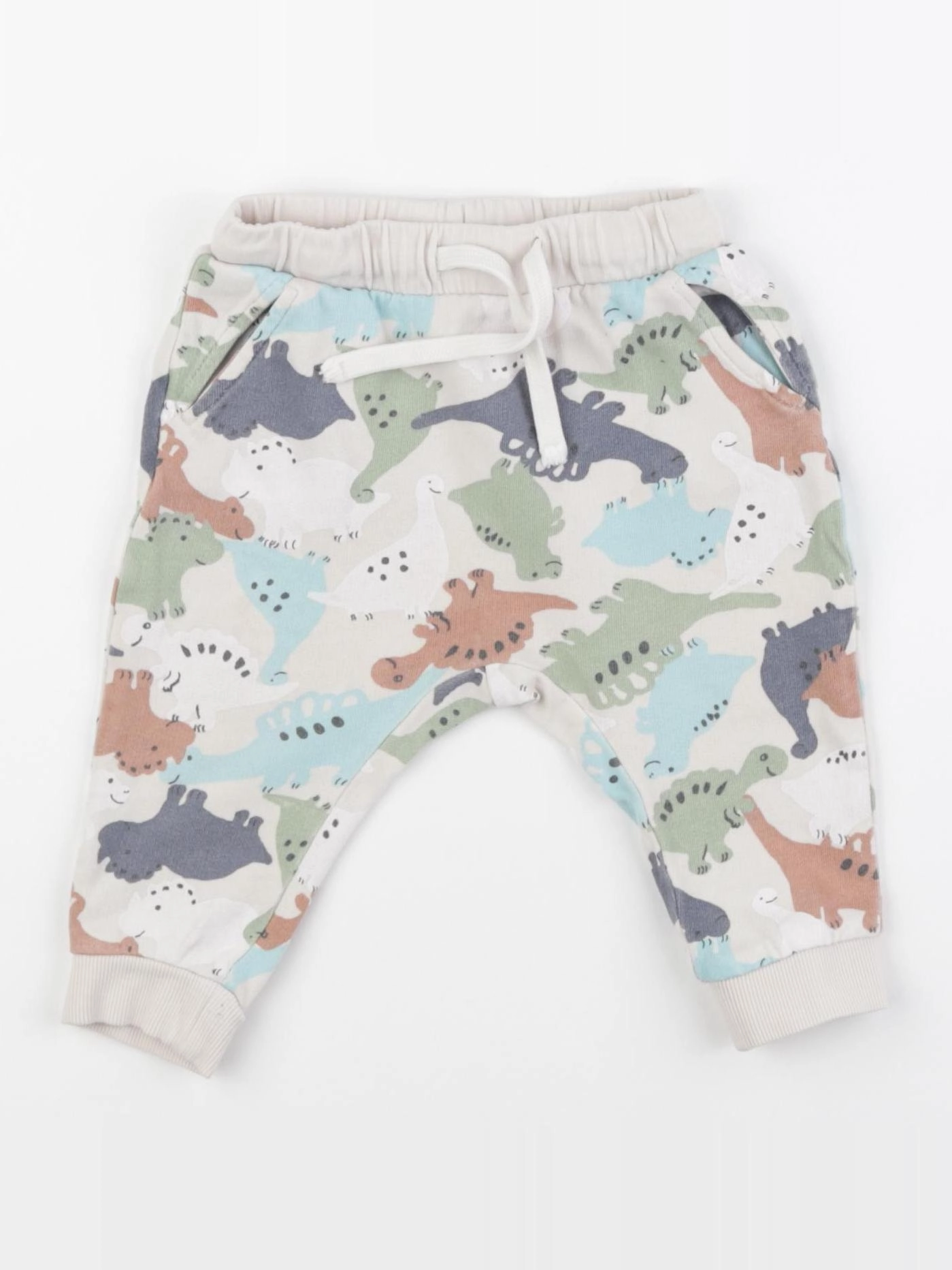 H&M - sarouel multicolore - 6/9 mois