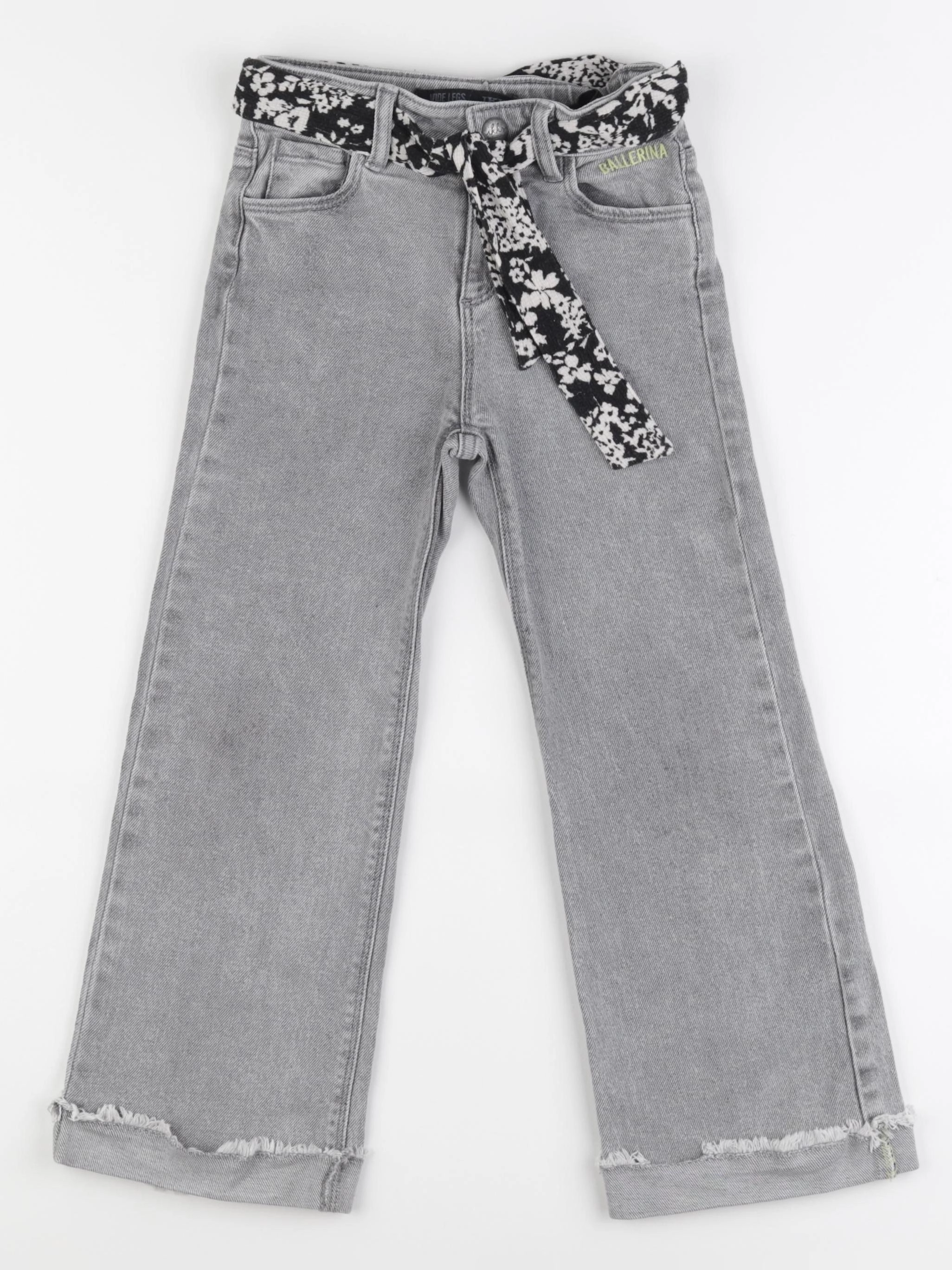 IKKS - jean gris - 5 ans