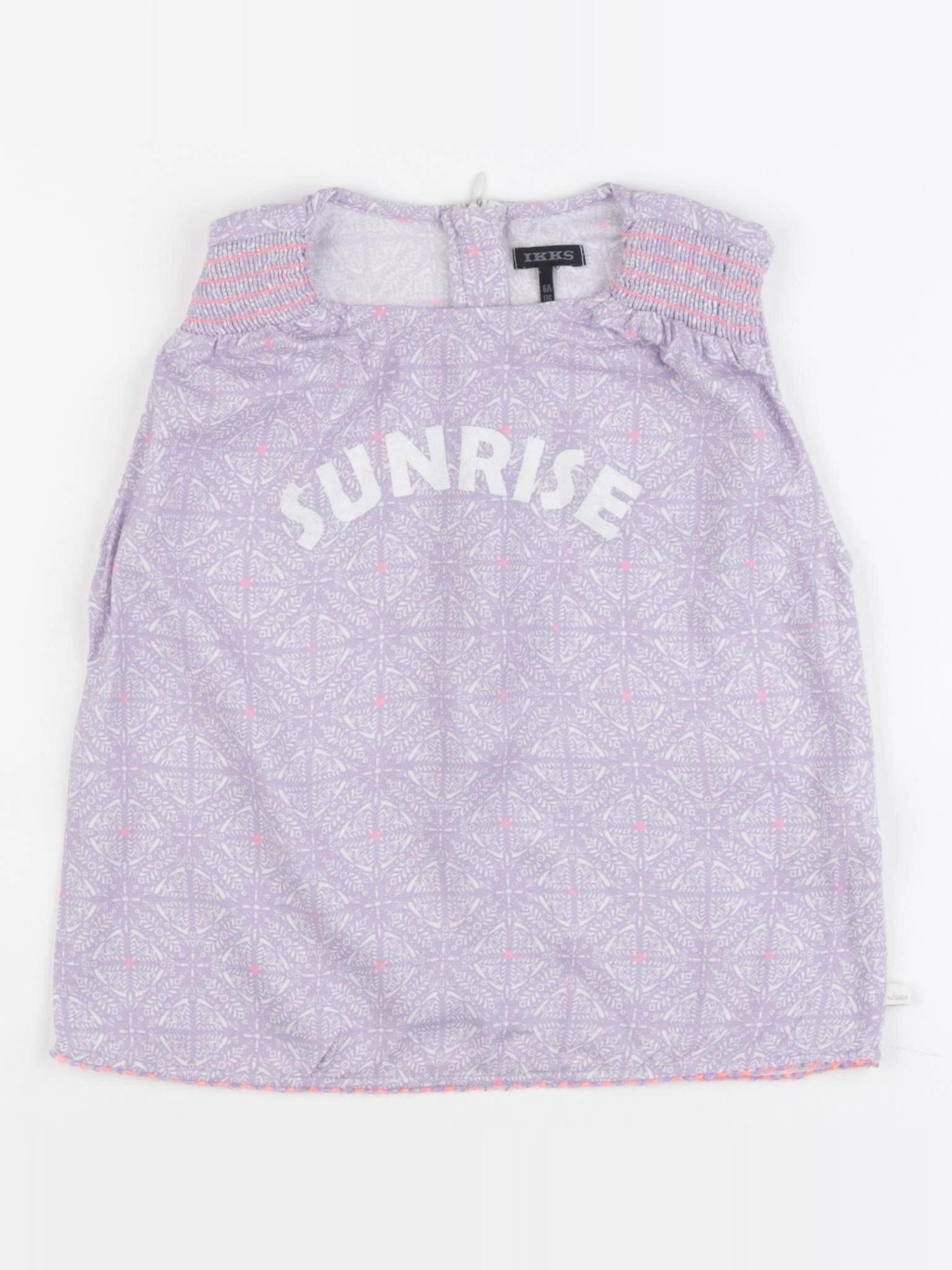 IKKS - débardeur violet - 6 ans