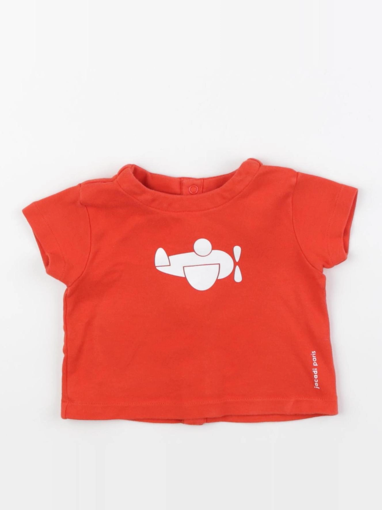 Jacadi - tee-shirt rouge - 3 mois