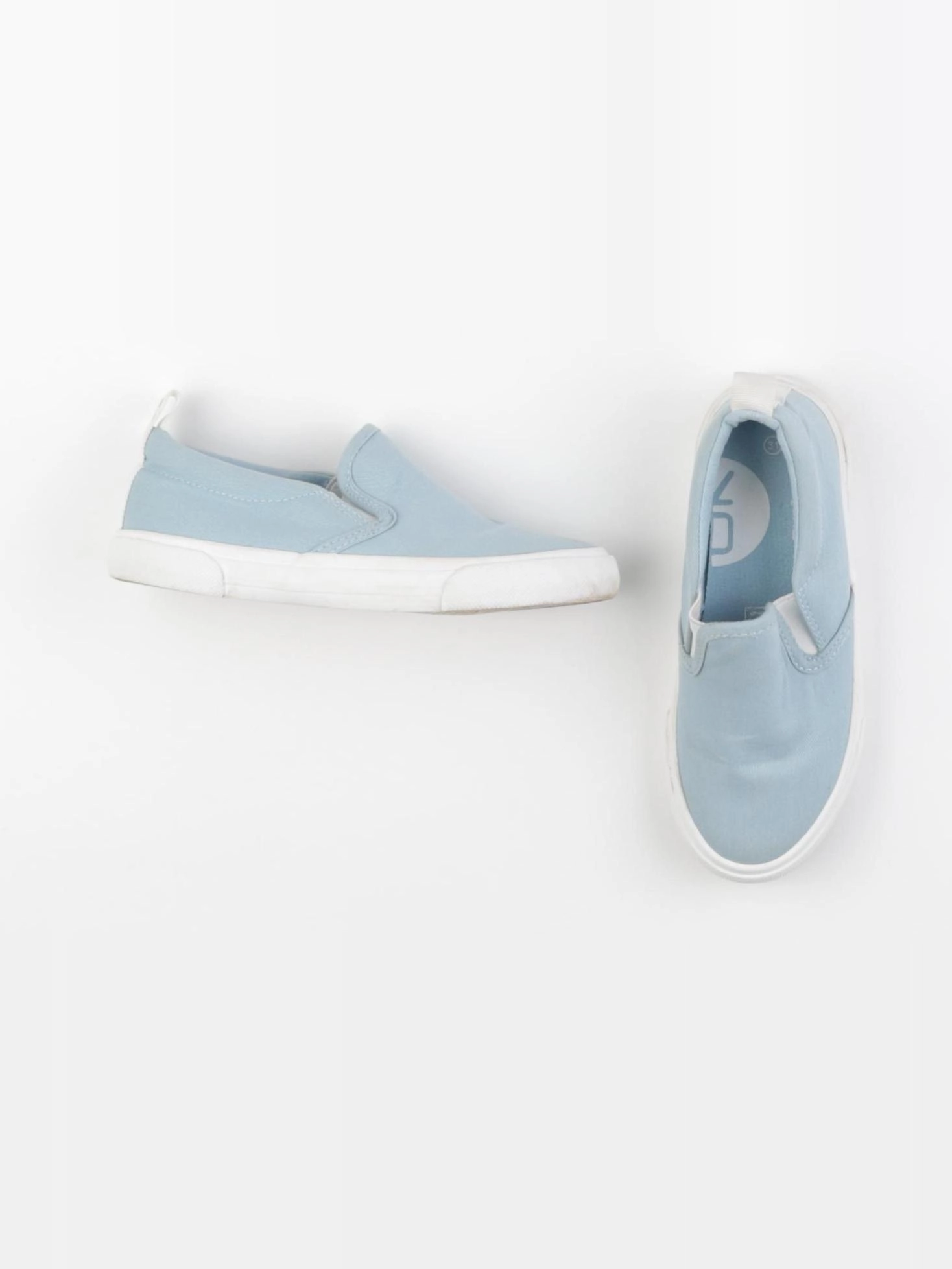 Okaidi - tennis élastiqué bleu - pointure 31