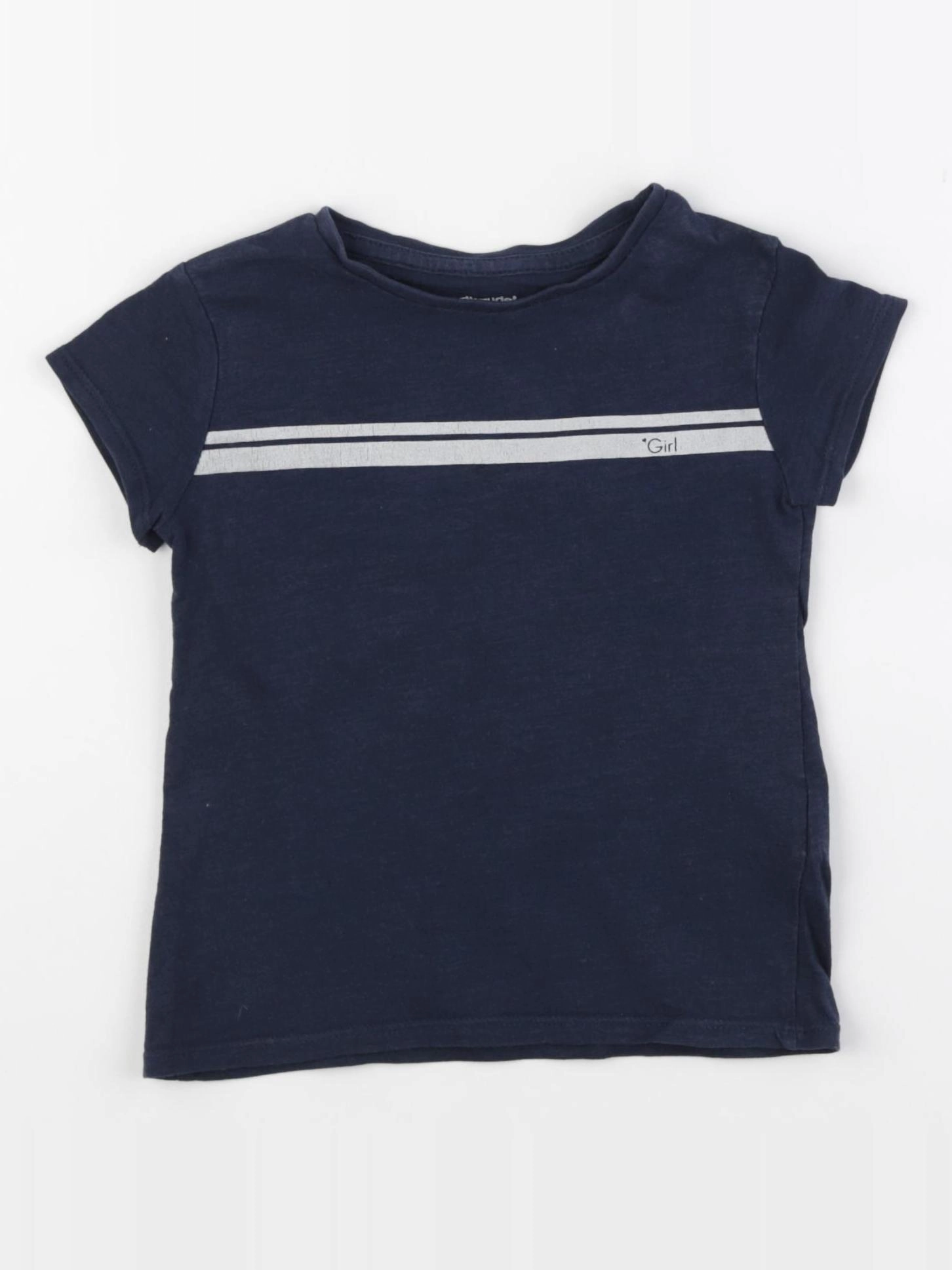 Vertbaudet - tee-shirt bleu - 3 ans